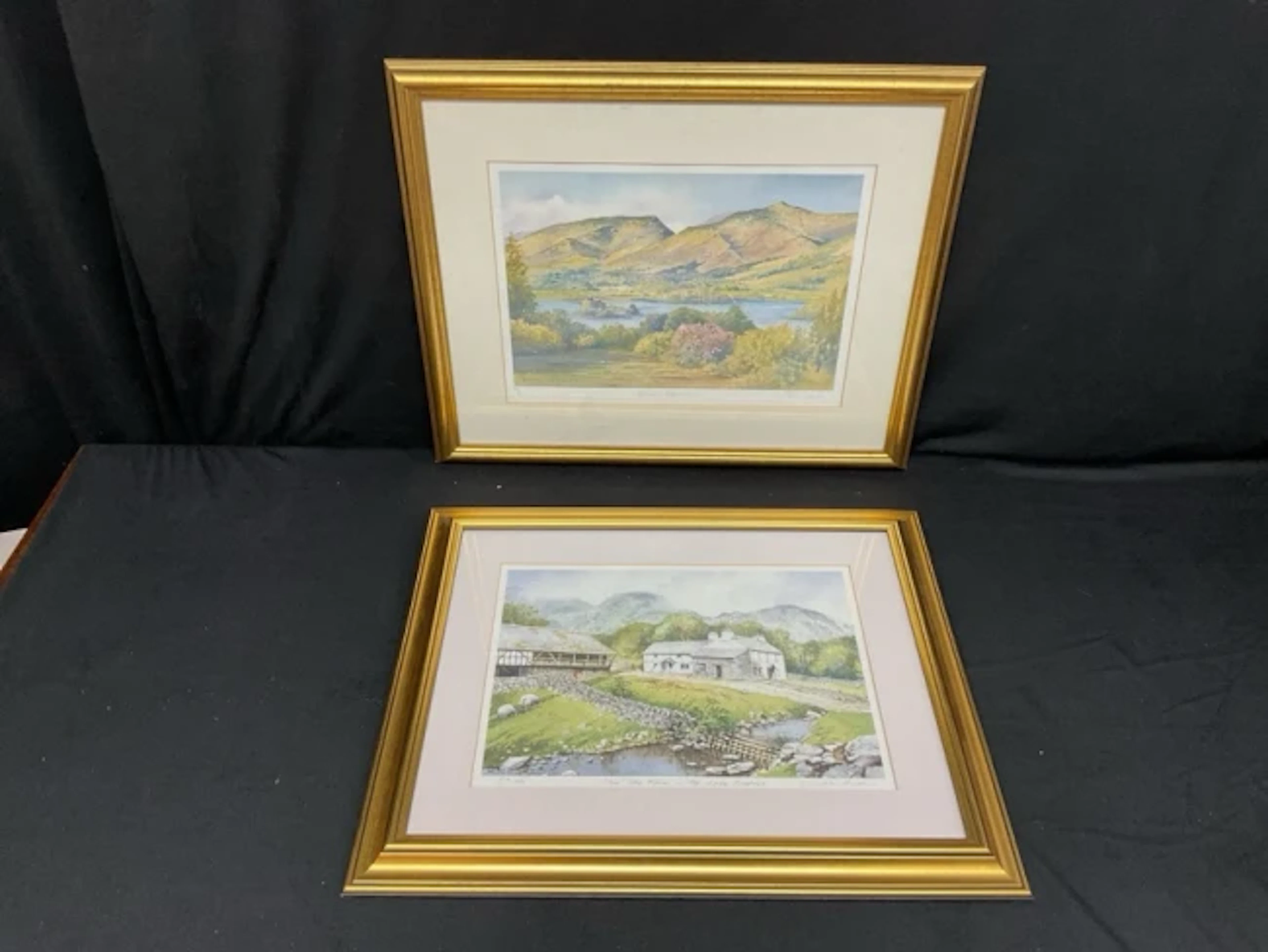 Limited edition coloured prints - KW Burton, Grasmere Westmorland