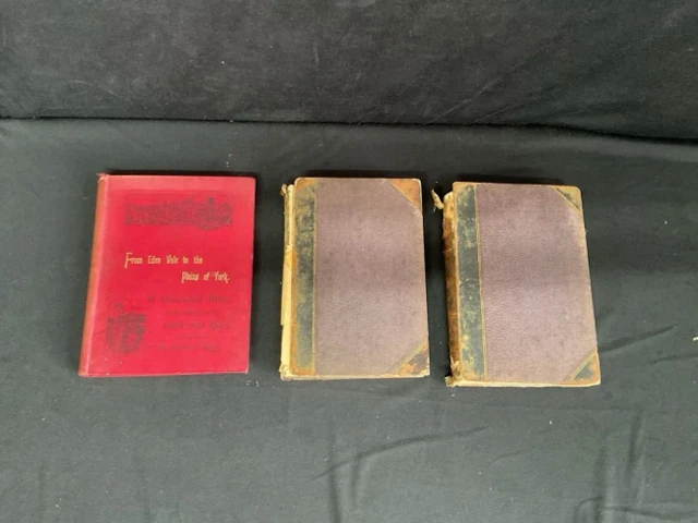 The Complete Works of Robert Burns, late C19th 2 vol edition, illus