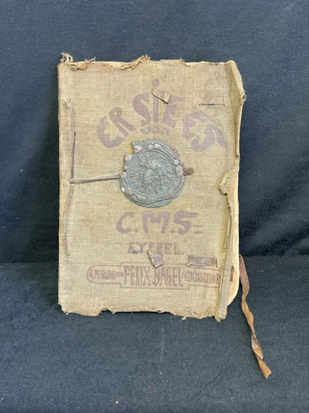 CM Seypel, Er Sie Es, an 1882 Egyptian humoresque printed on distressed
