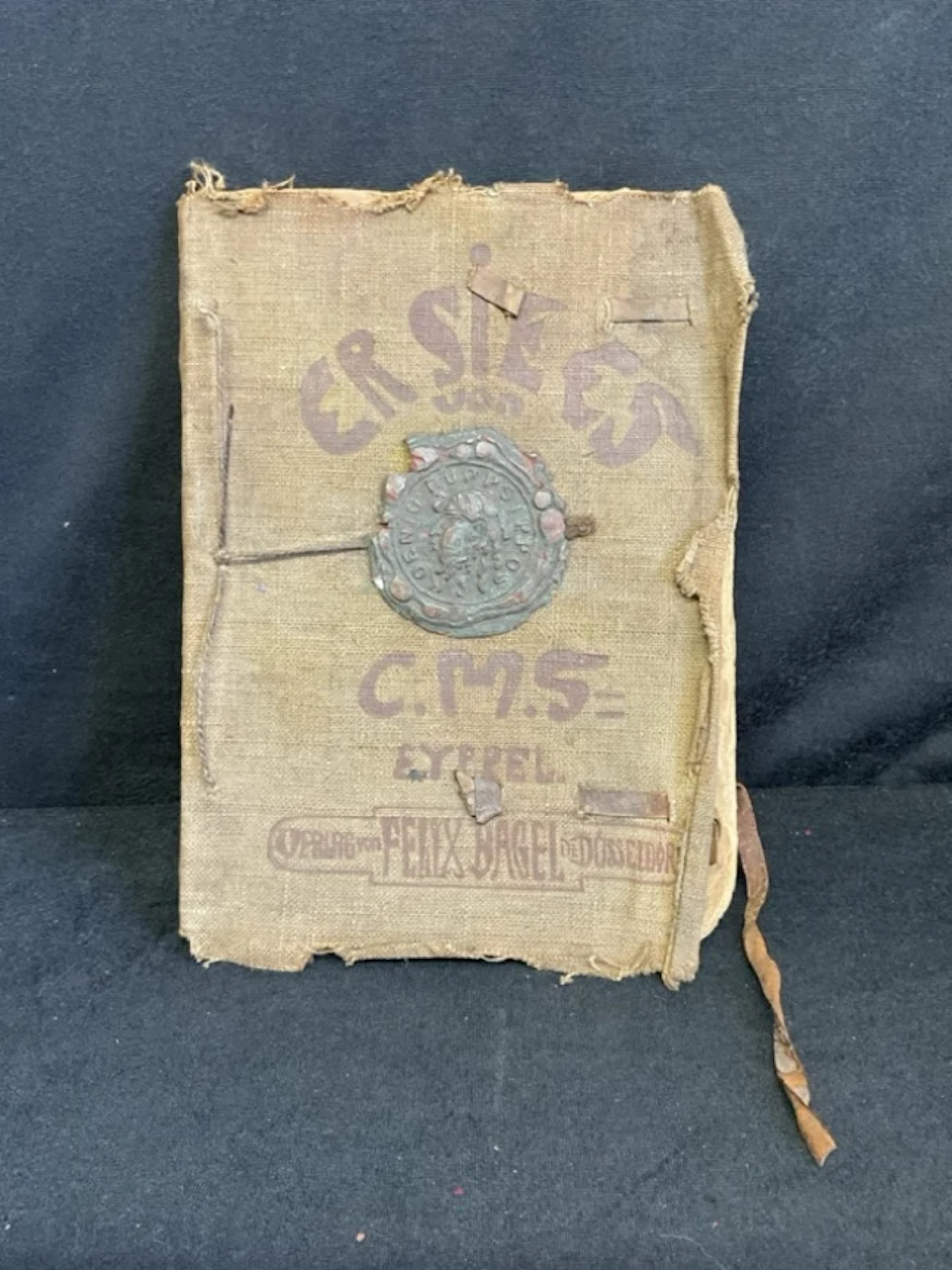 CM Seypel, Er Sie Es, an 1882 Egyptian humoresque printed on distressed