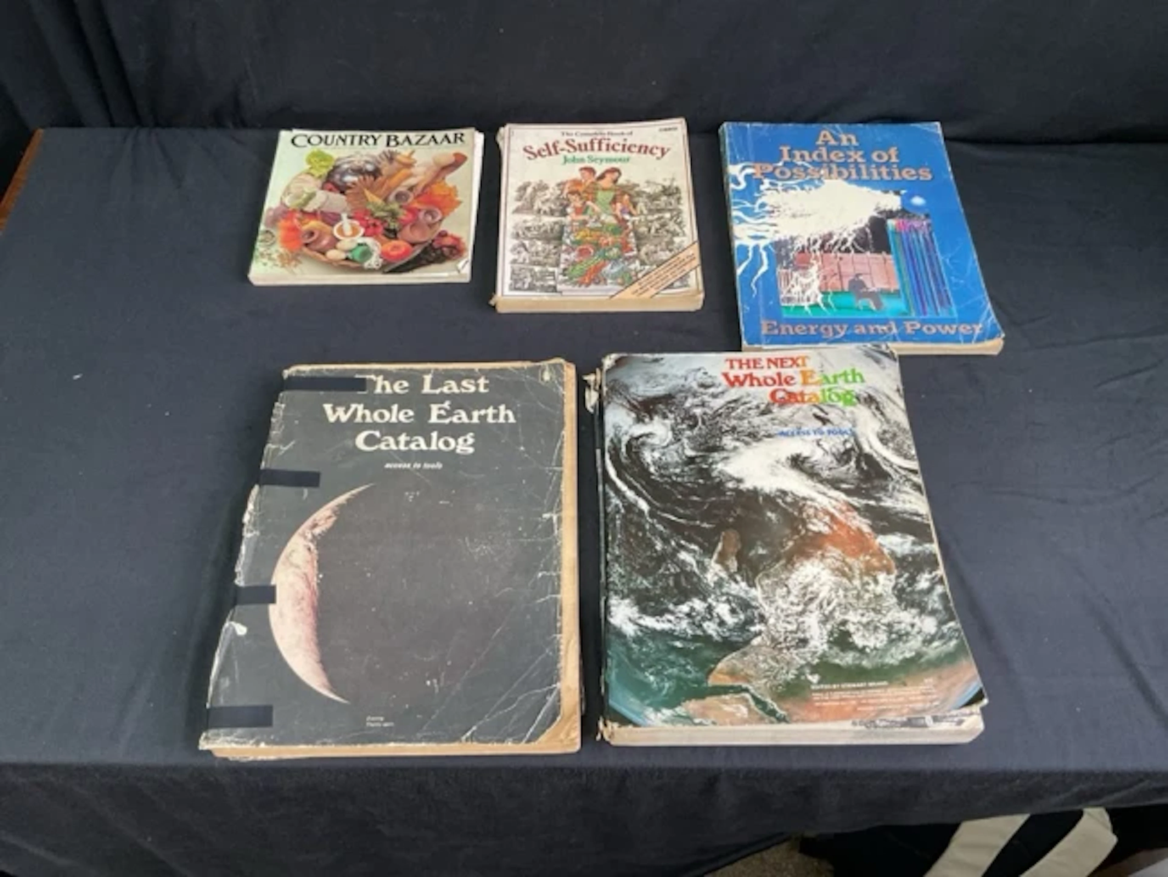 1970s independent living books - Country Bazaar Handbook of Country