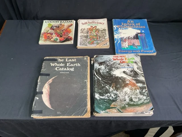 1970s independent living books - Country Bazaar Handbook of Country