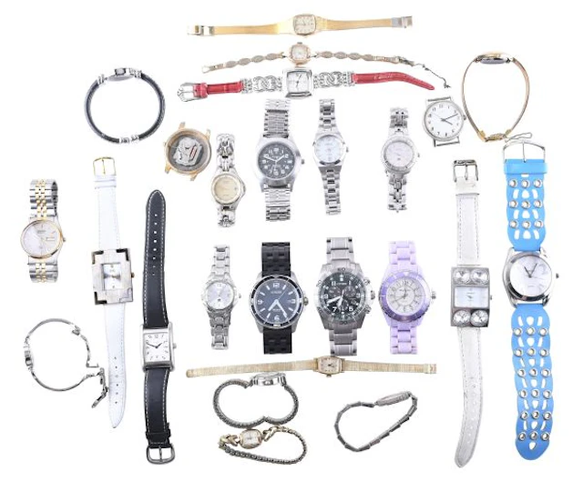 A lot of twenty-six mens and womens wrist watches