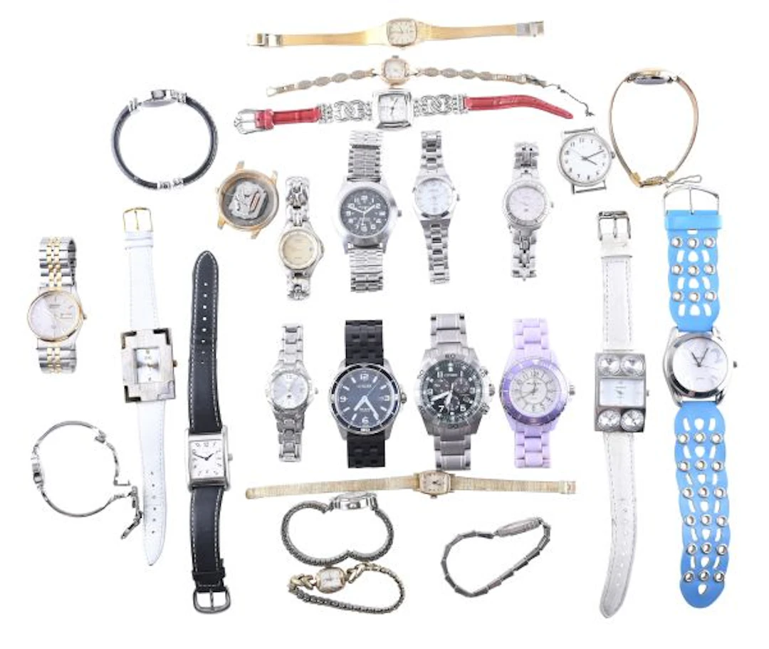 A lot of twenty-six mens and womens wrist watches