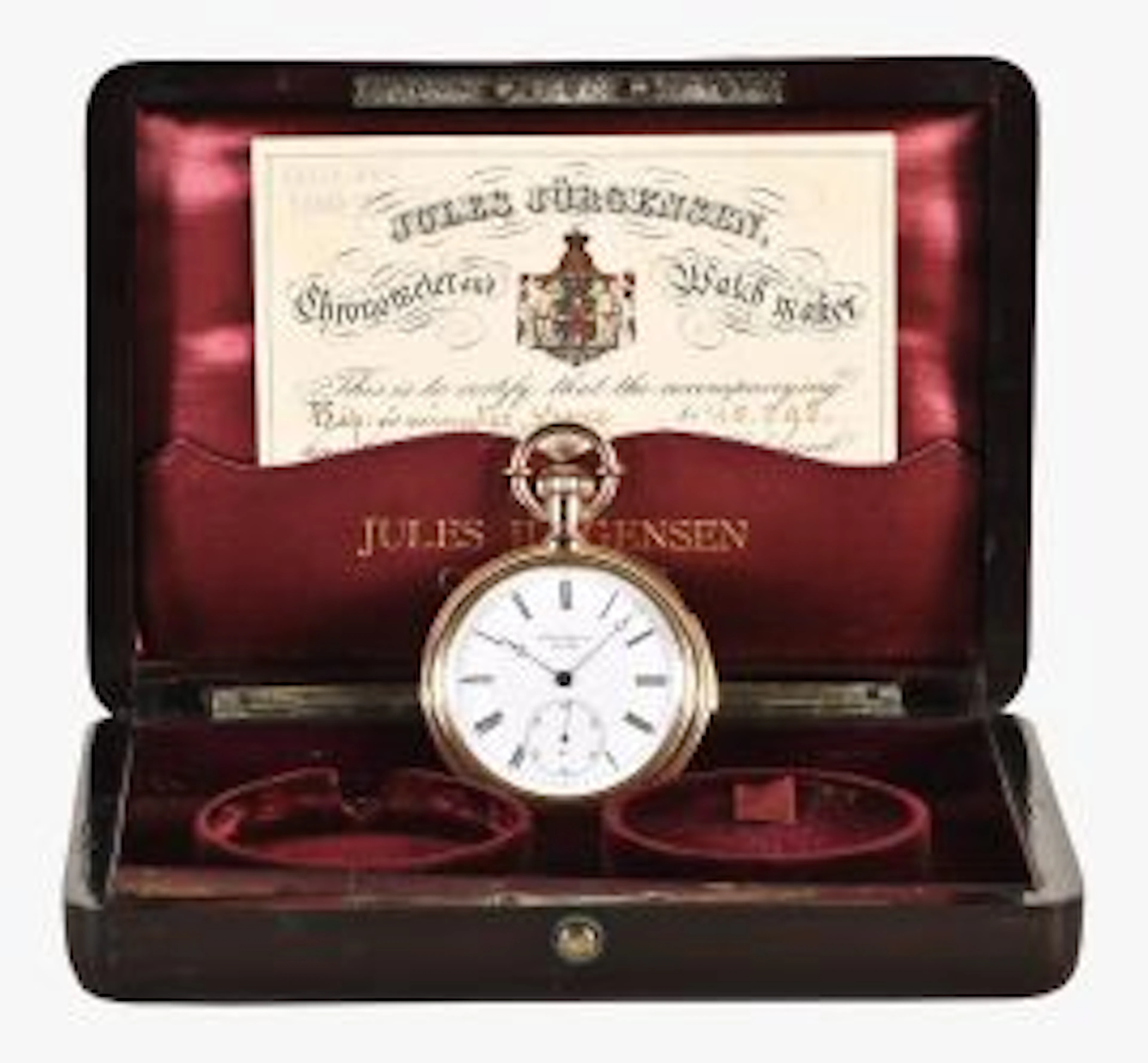 A good early 20th century minute repeating pocket watch by Jules Jurgensen