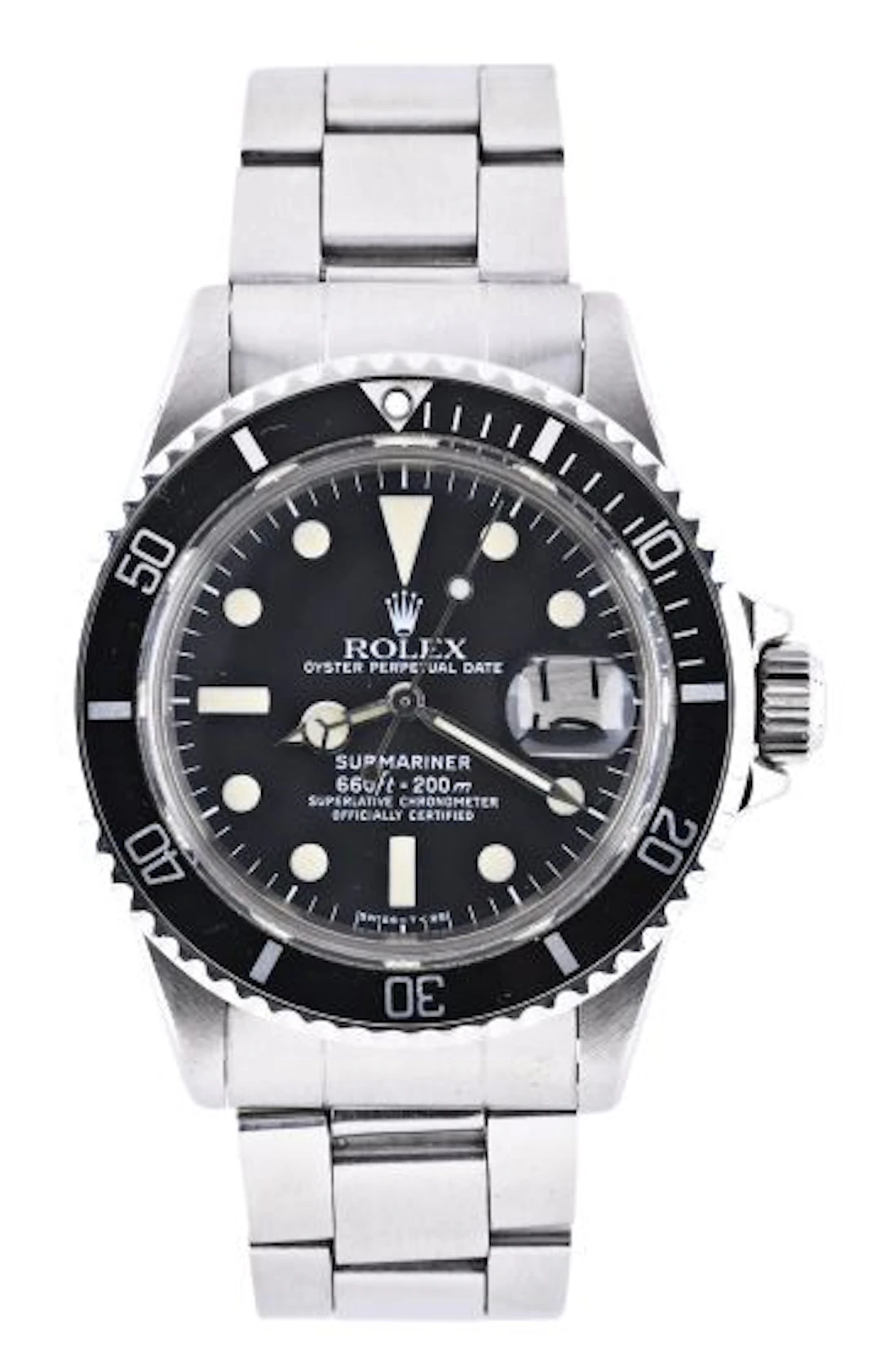 A late 20th century Rolex ref. 1680 Submariner wrist watch