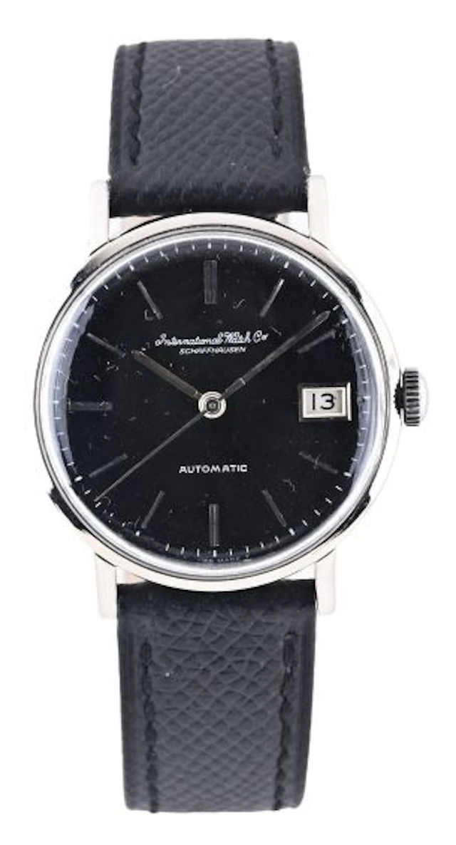 A mid 20th century gold ref. R807A wrist watch by IWC