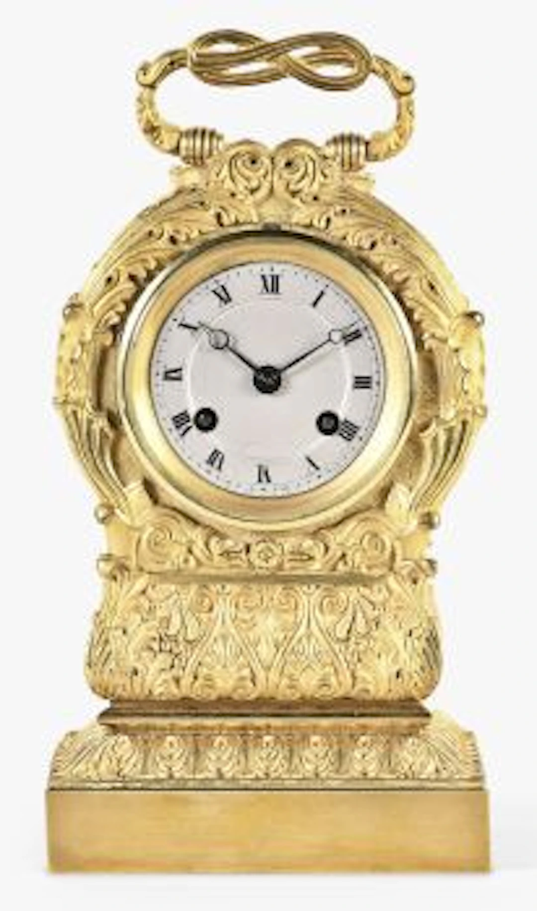 A very attractive mid 19th century pendule portative by Garnier signed