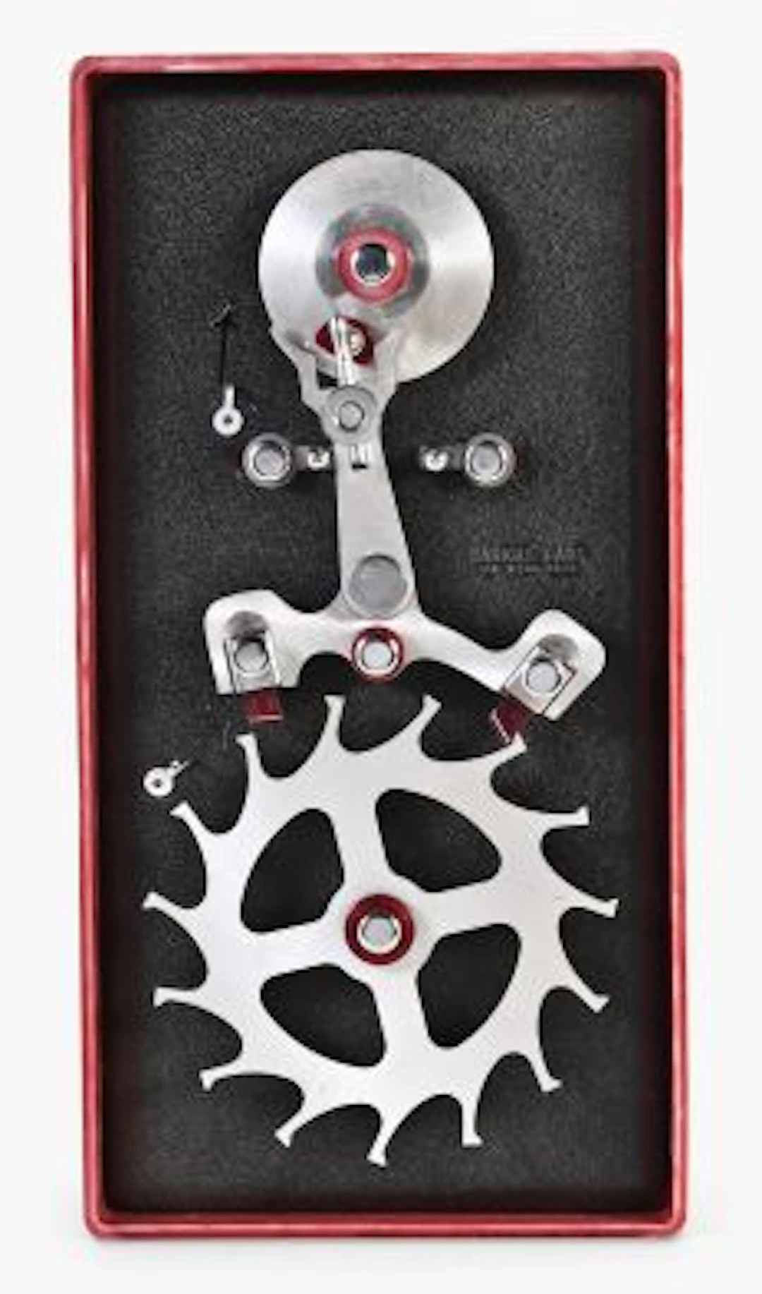 A mid 20th century Barkus Labs lever escapement teaching model