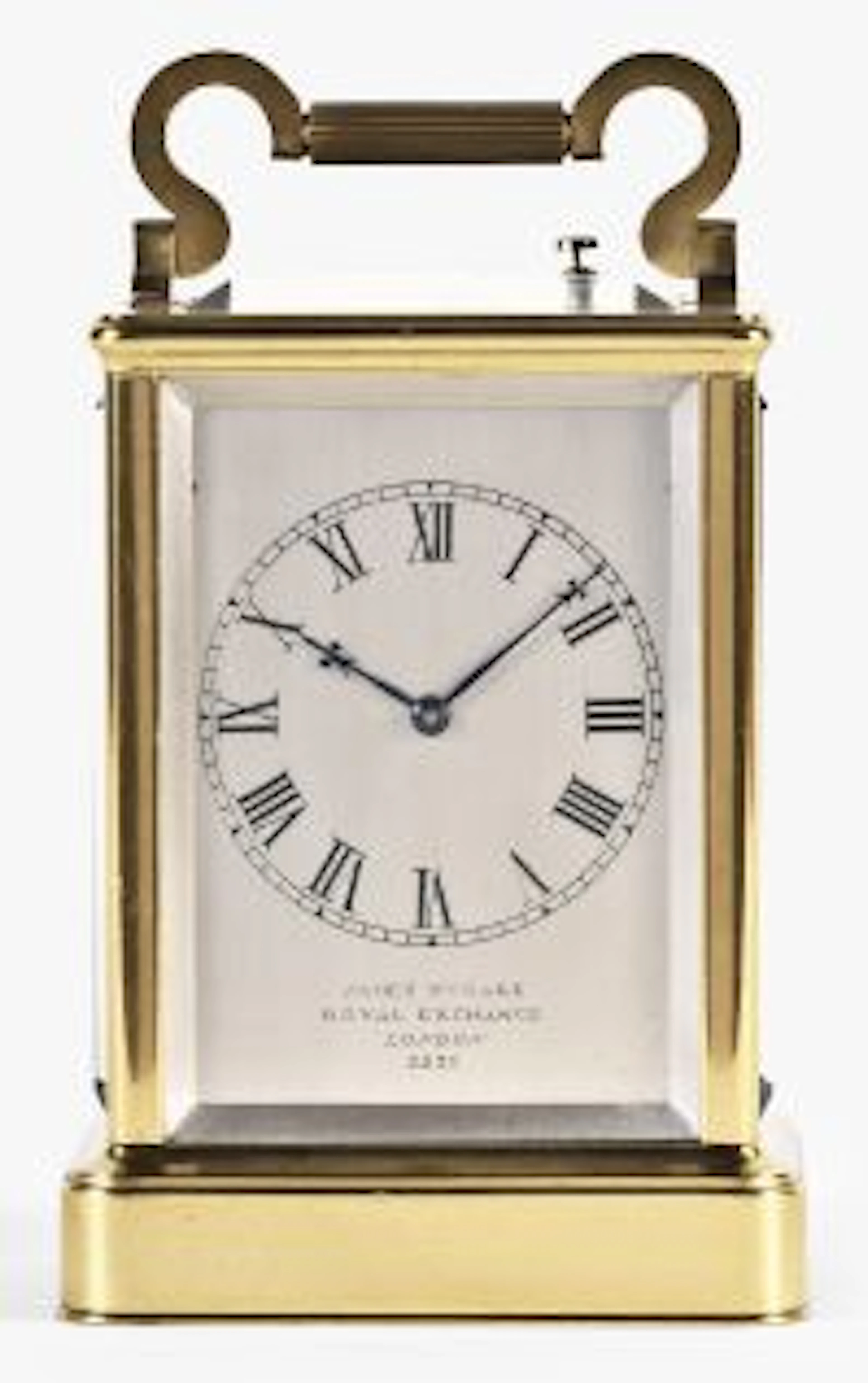 A good mid 19th century hour repeating carriage clock by James McCabe