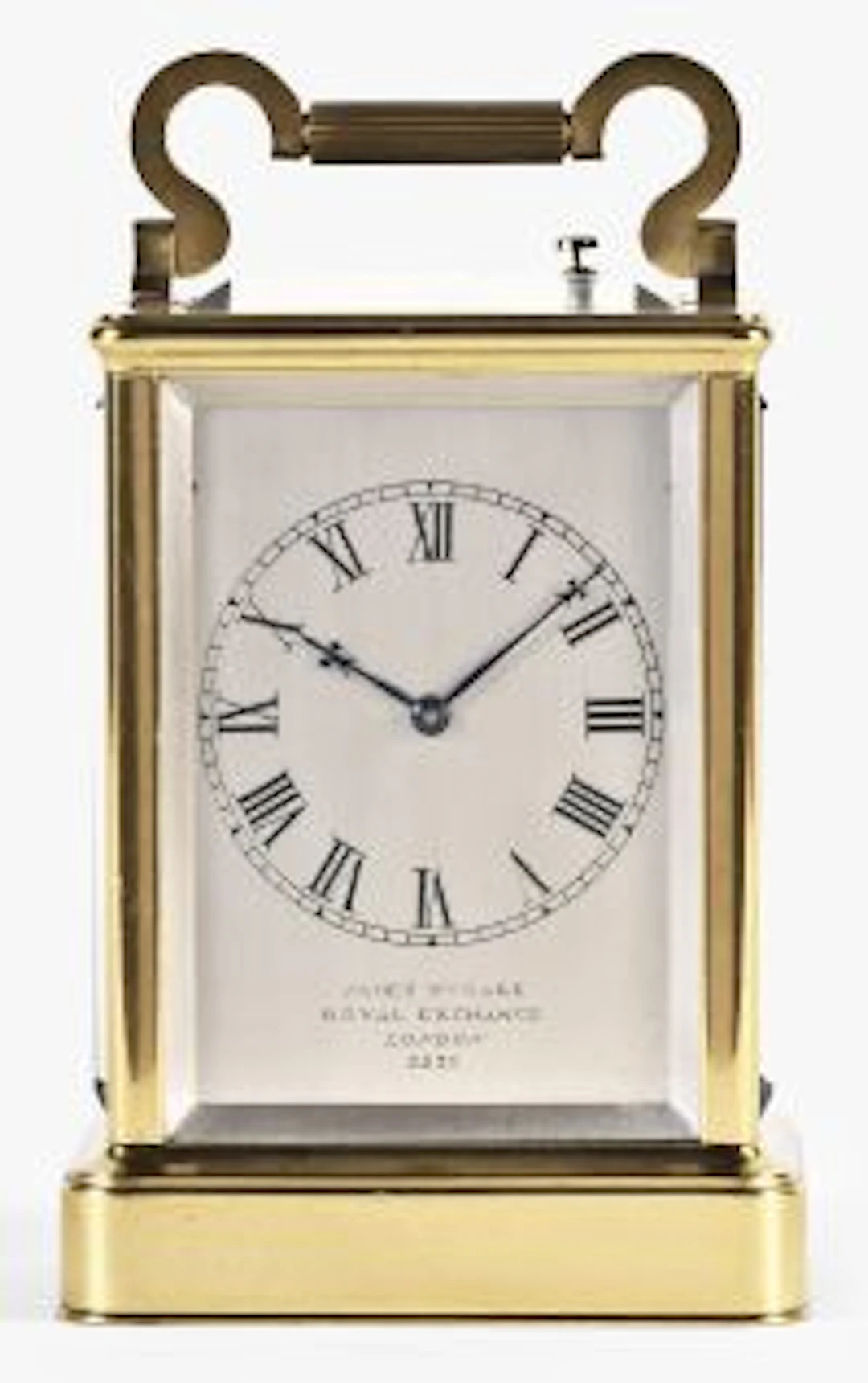 A good mid 19th century hour repeating carriage clock by James McCabe