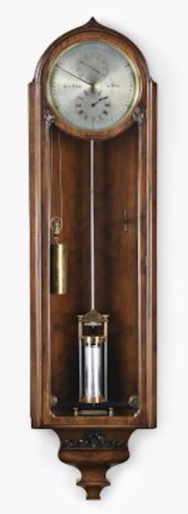 A fine late 19th century precision regulator with Arzberger's escapement