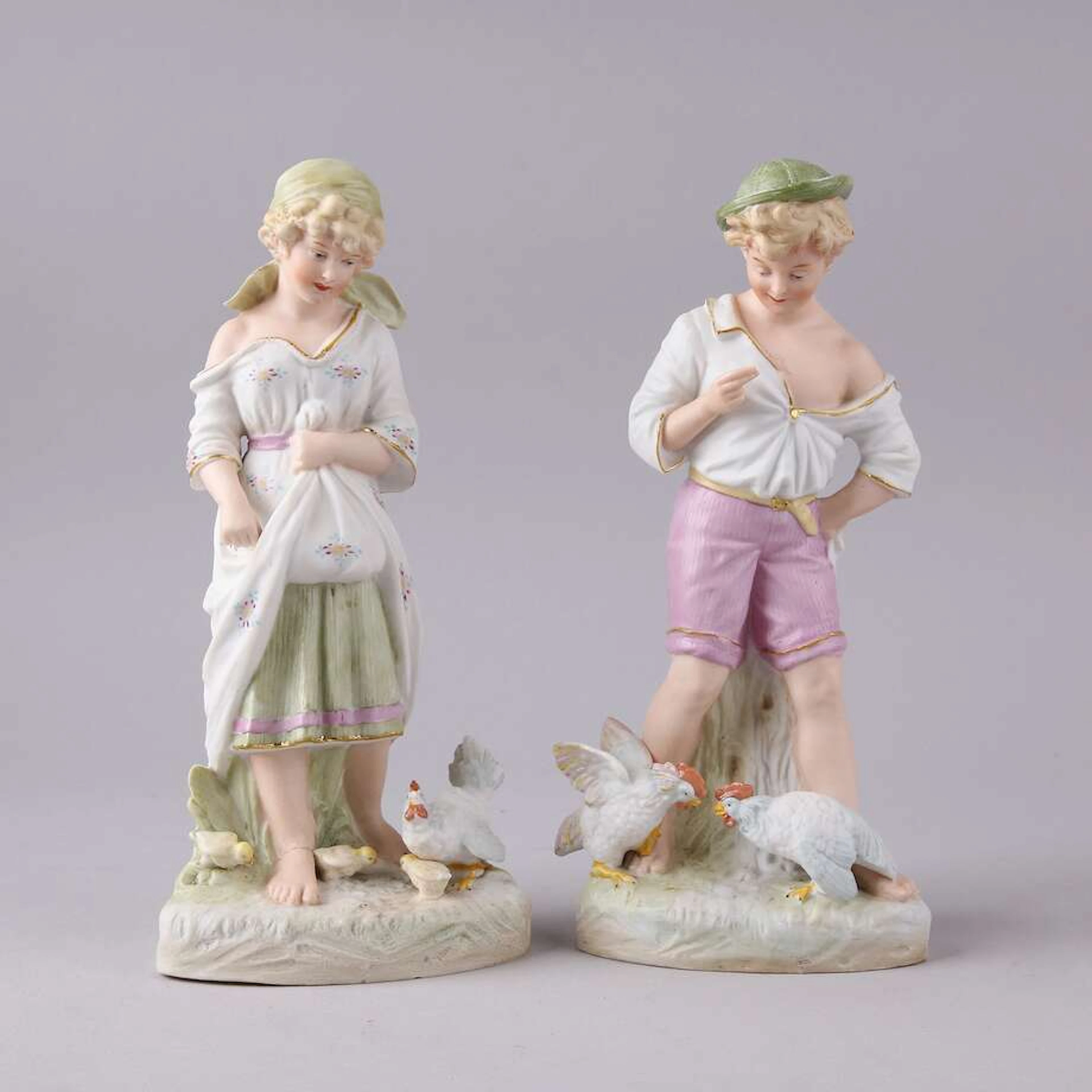 Figuriner Biskuitporslin Tyskland