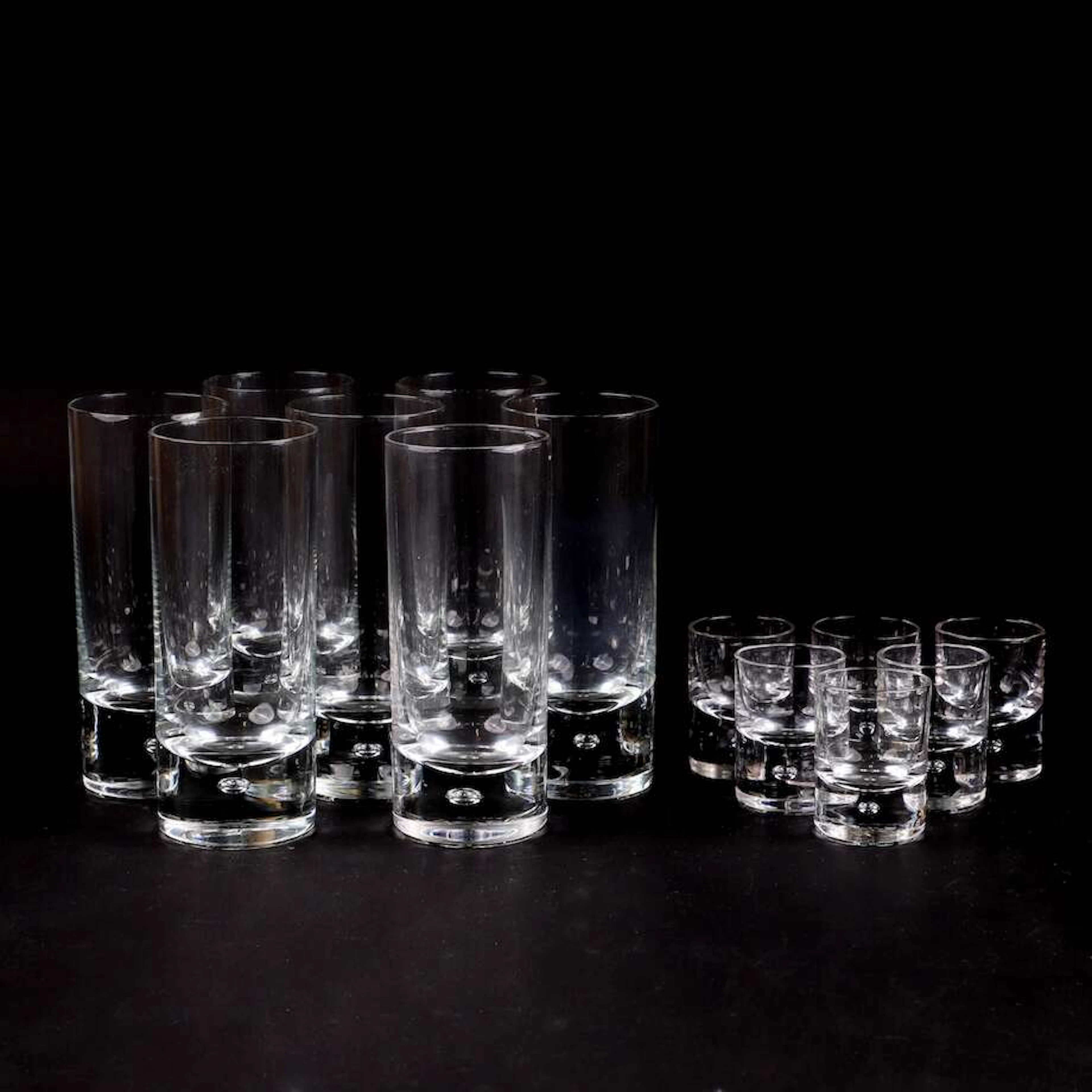 Glasservisdelar