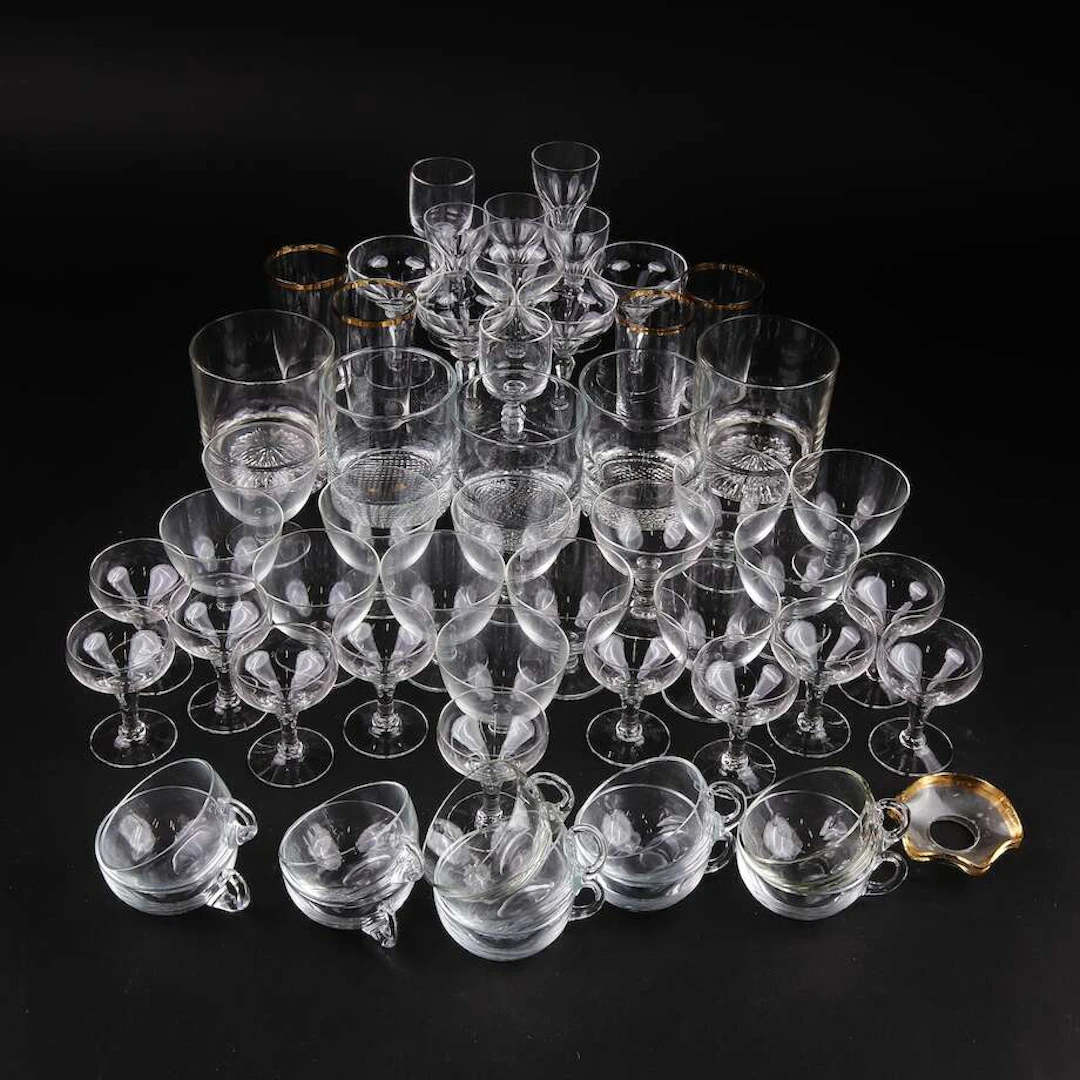 Glasservisdelar