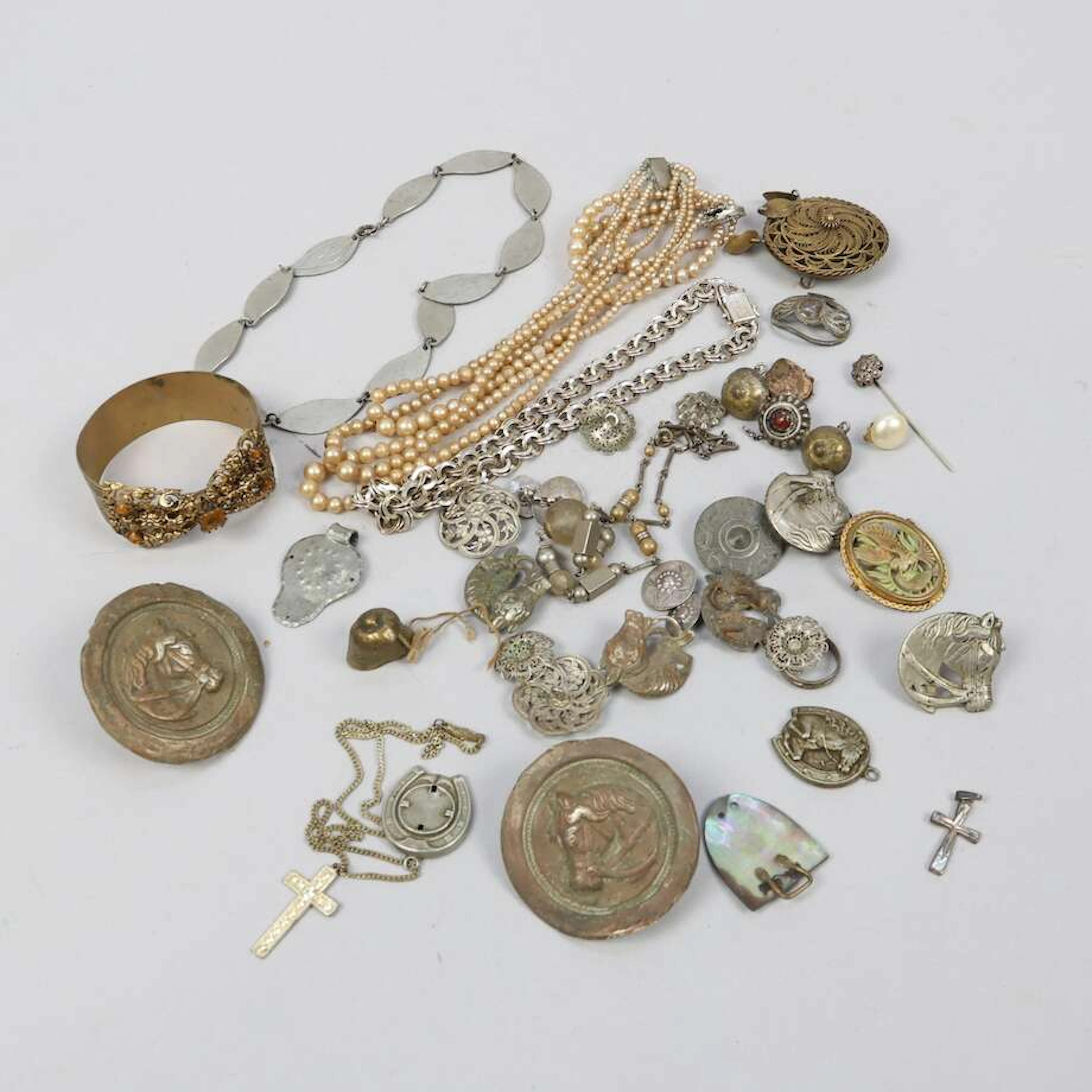Silverhalsband