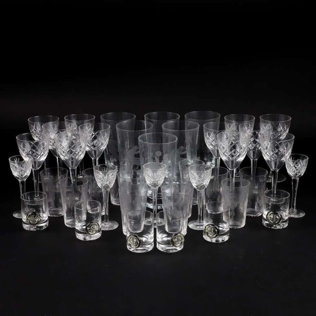 Glasservisdelar