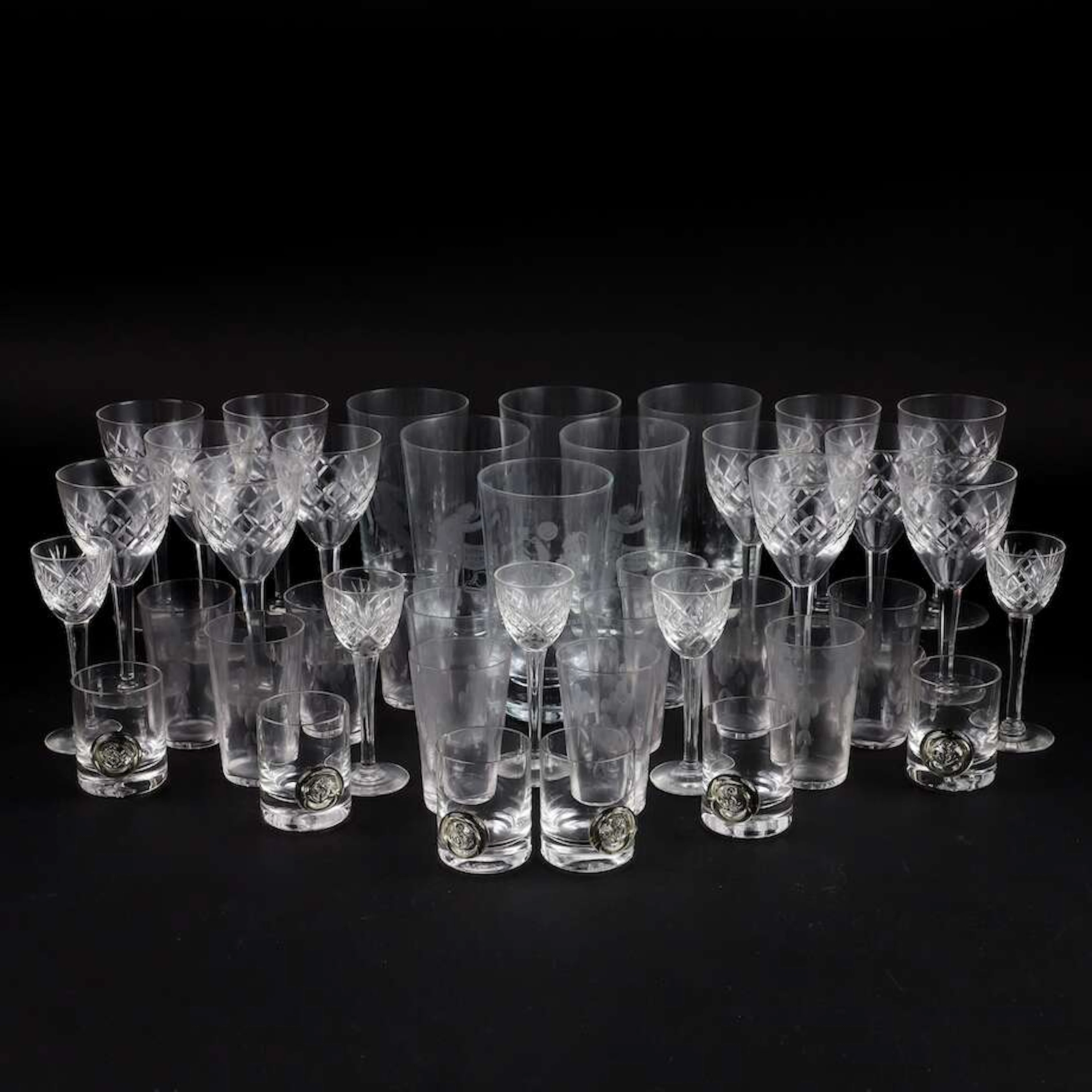 Glasservisdelar