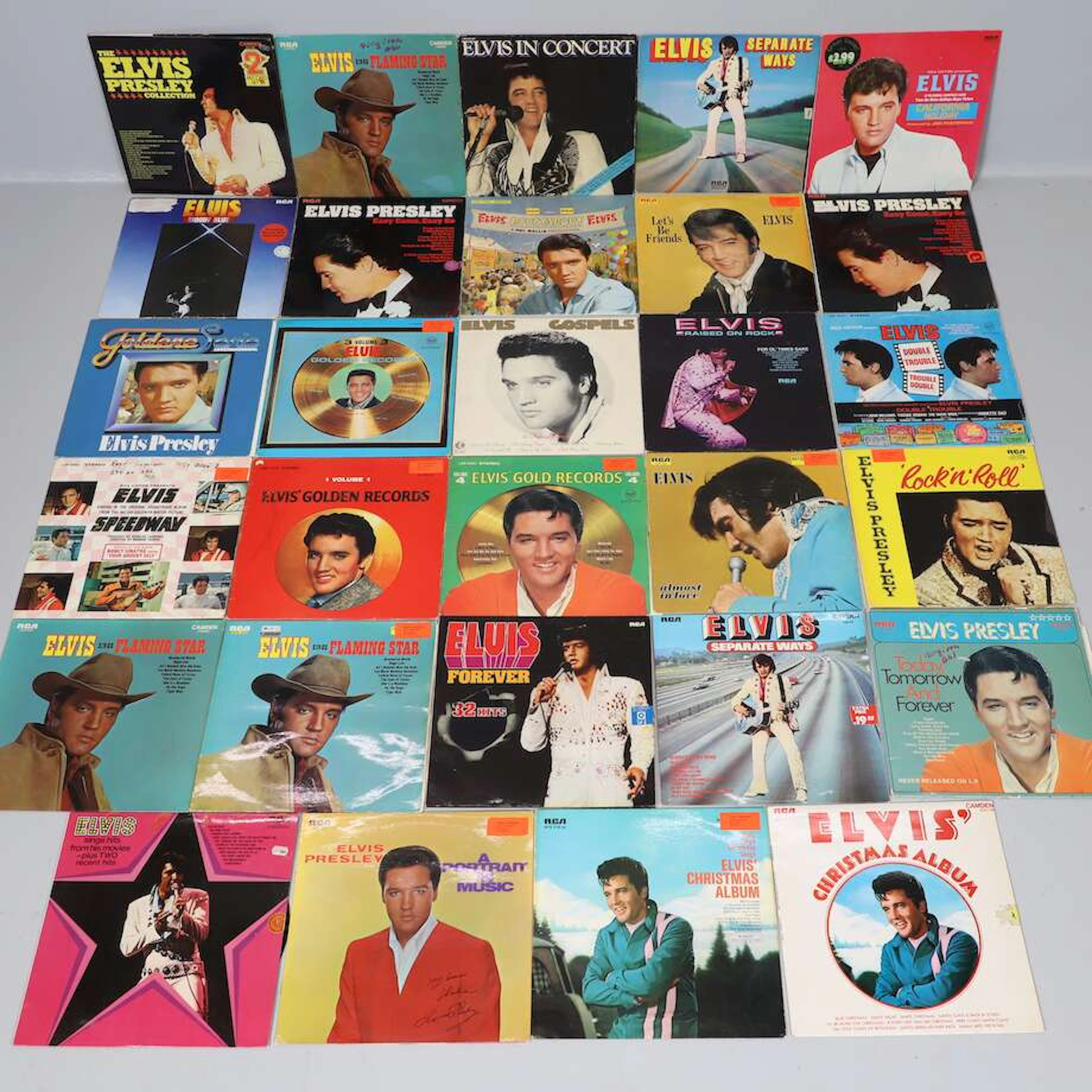 LP-skivor Elvis Presley