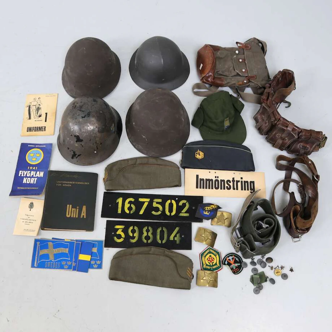 Militärhjälmar
