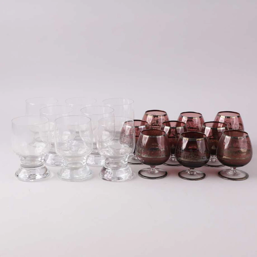 Glasservisdelar