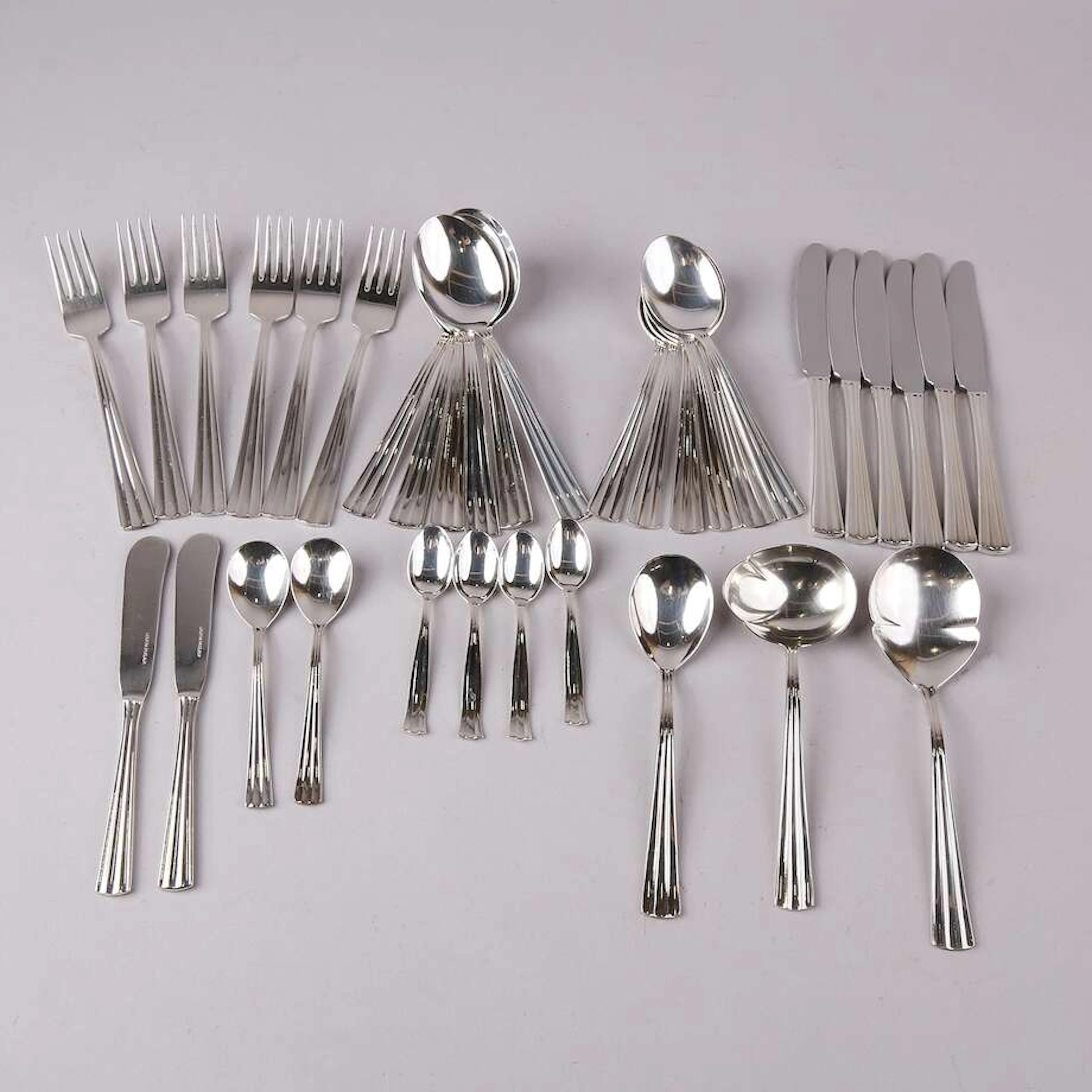 Nysilverbestick Birgitta