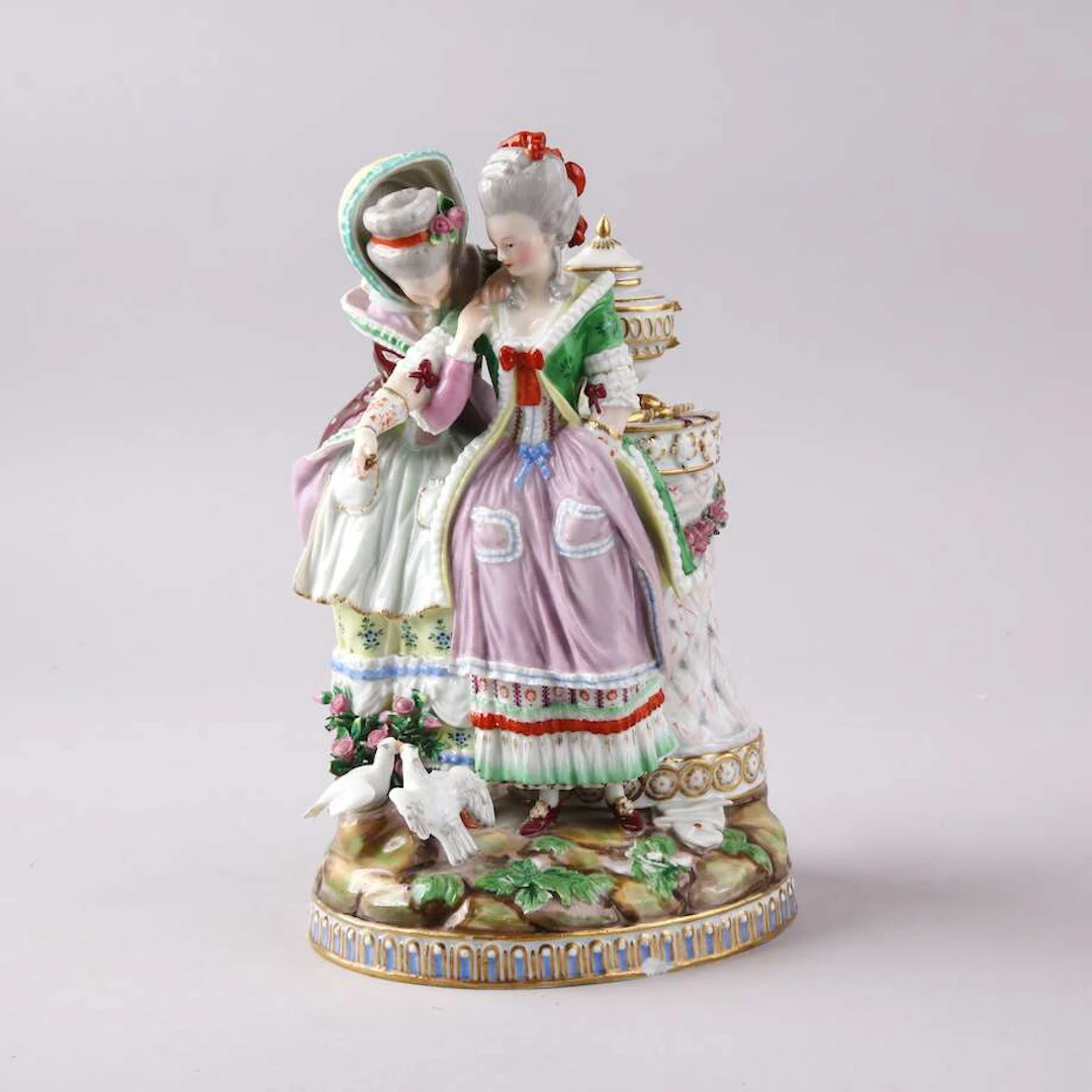 Figuringrupp Meissen Tyskland