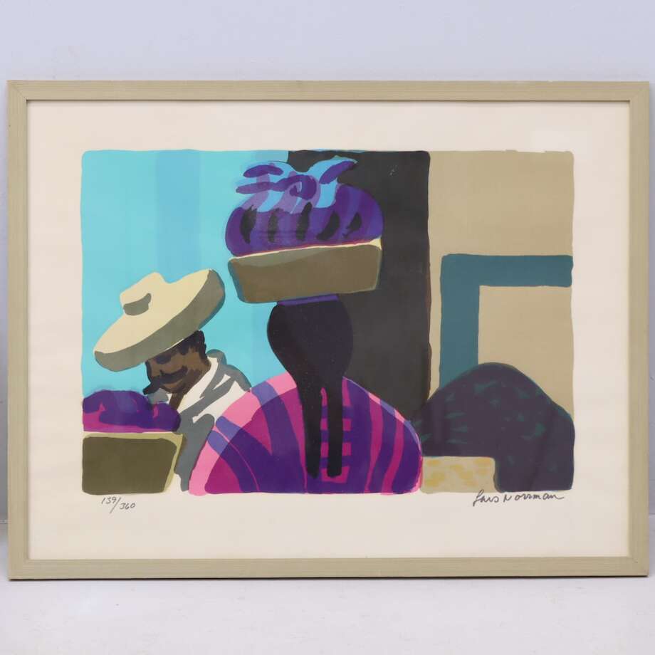 Auction price result for litografi lars norrman | Barnebys auction