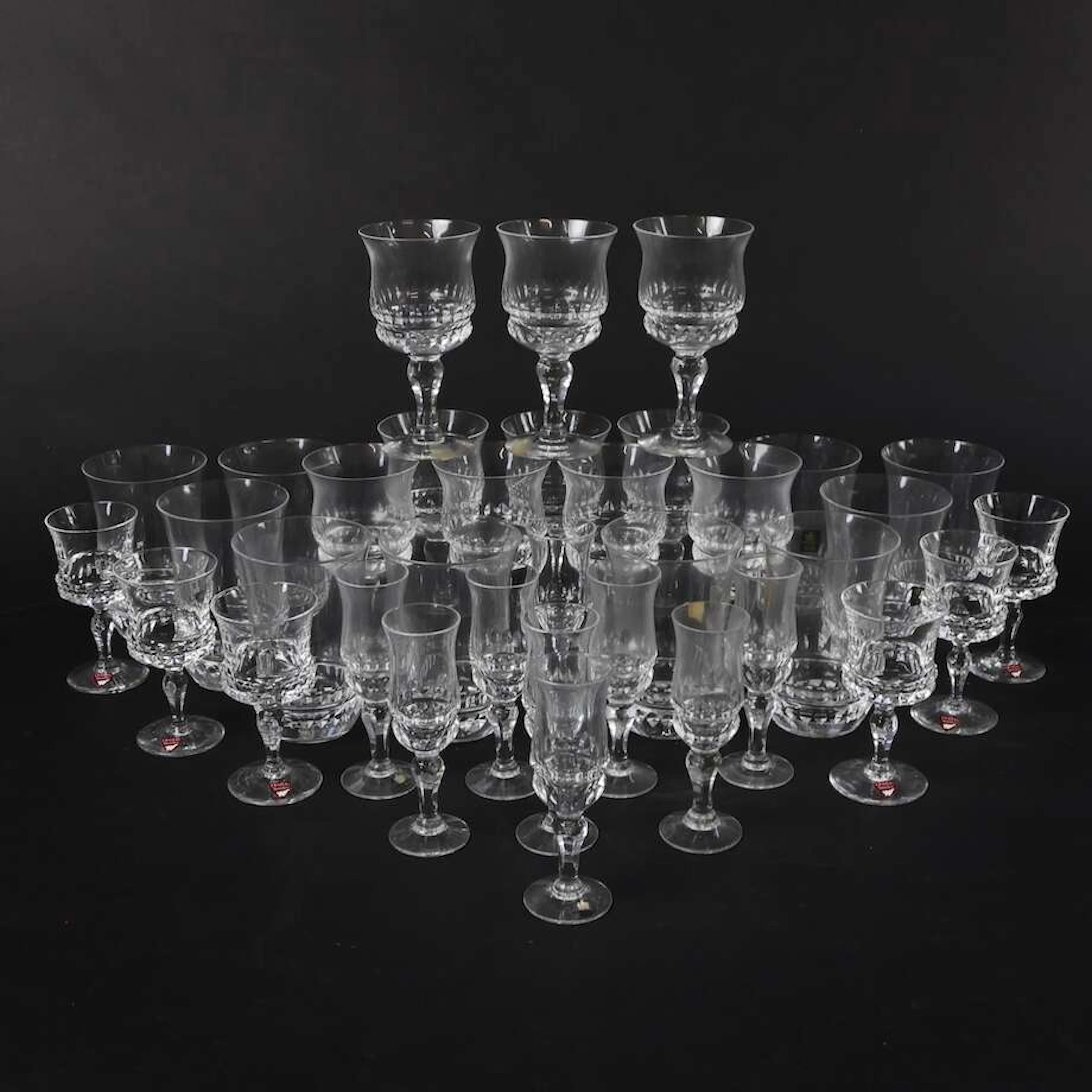 Glasservisdelar