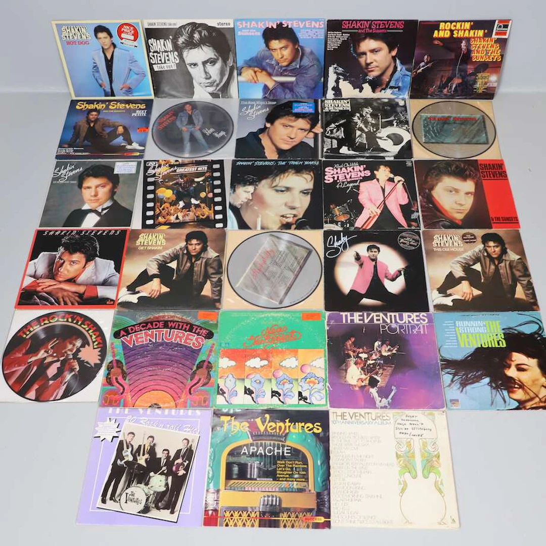 LP-skivor Shakin Stevens