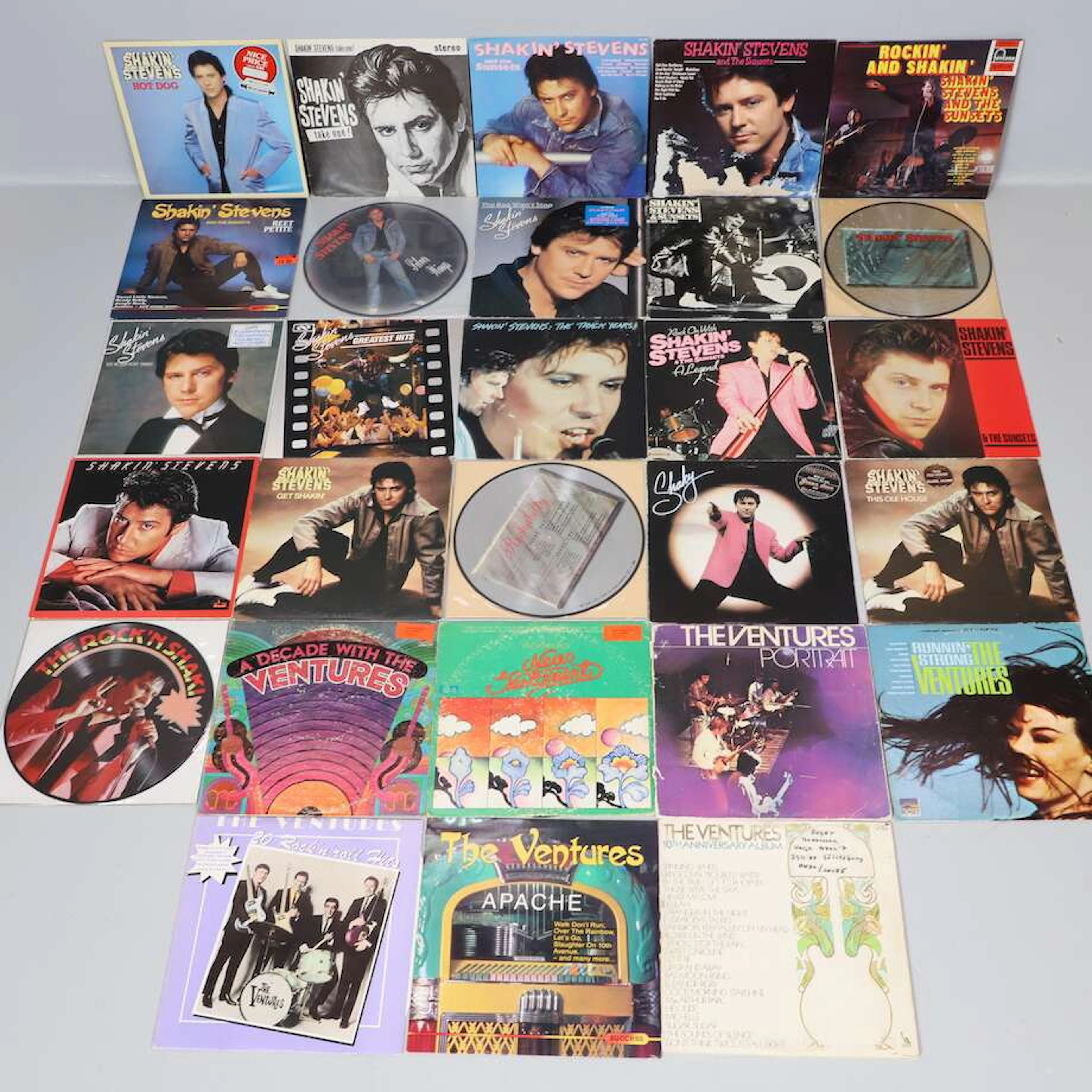 LP-skivor Shakin Stevens