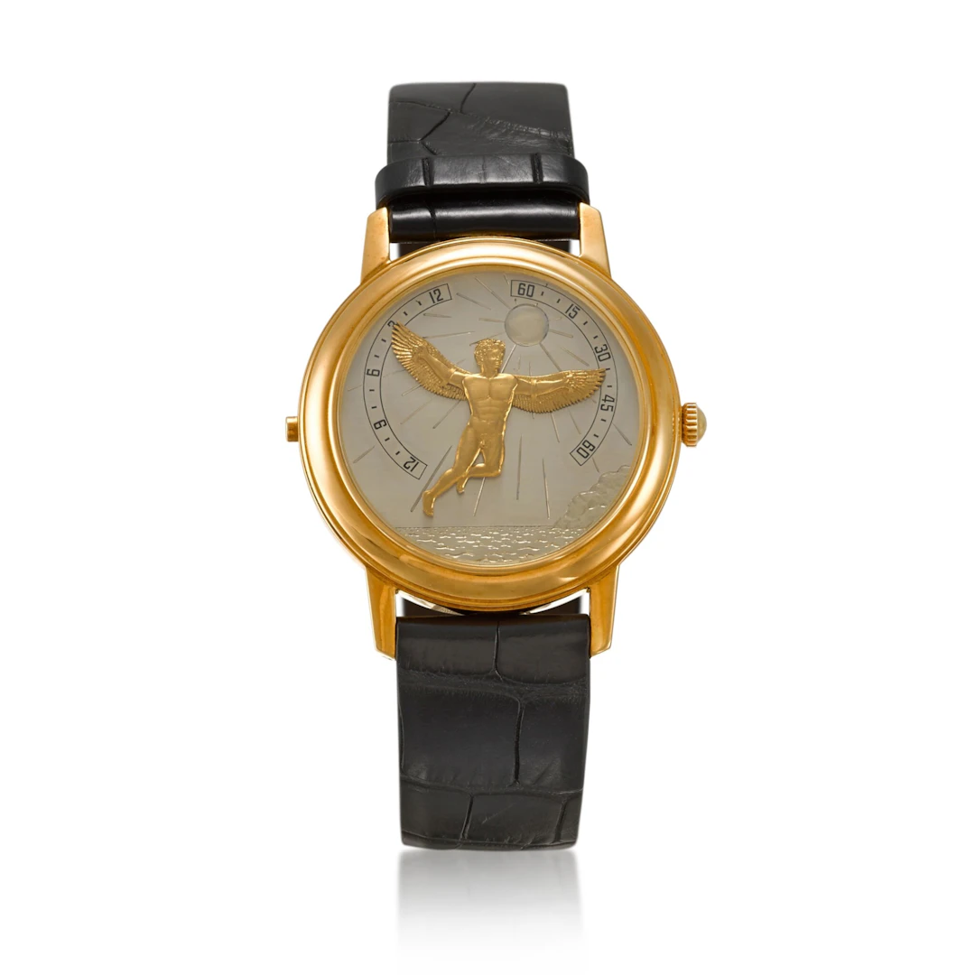Bras en l'Air 'Jkarus' | A limited edition yellow gold wristwatch