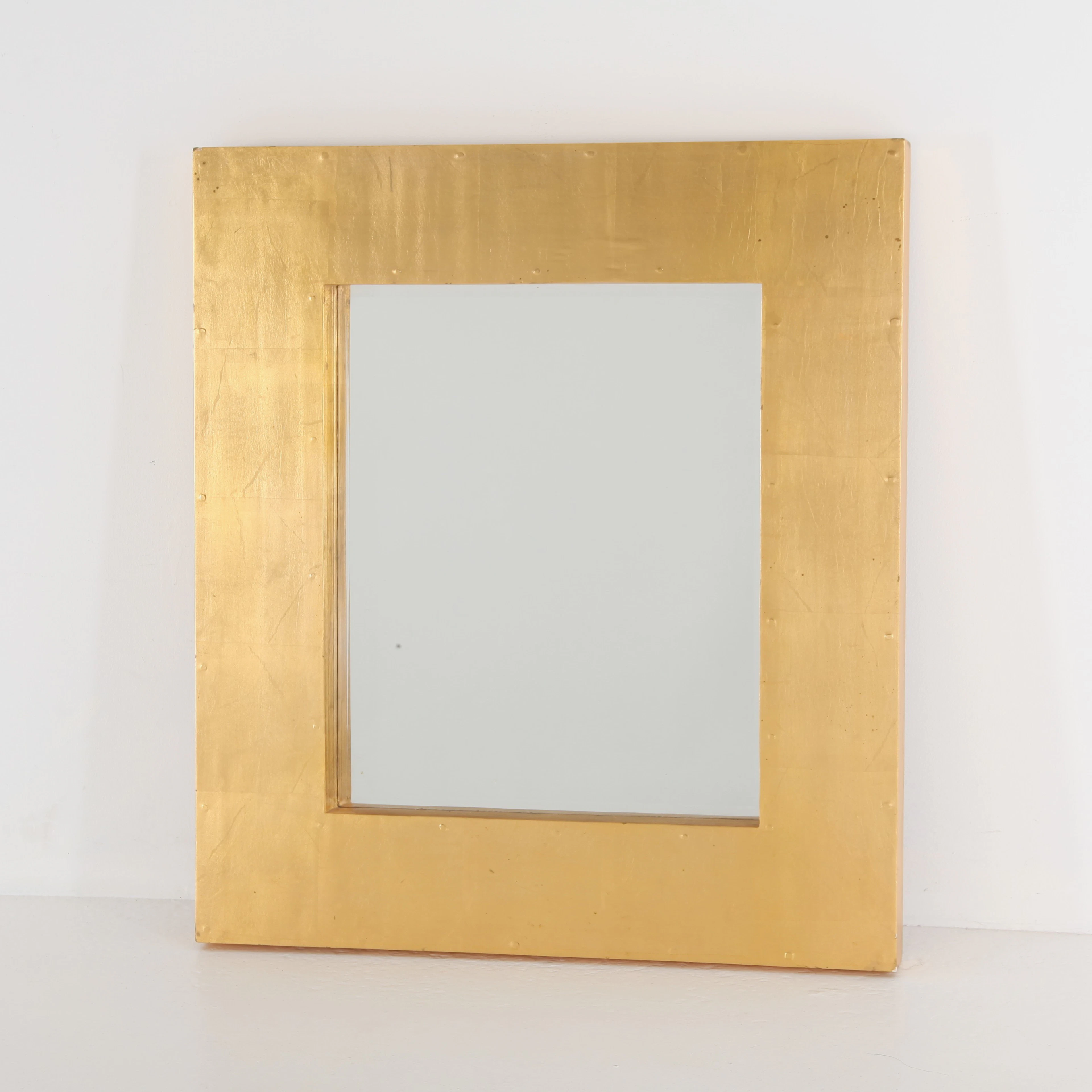 SPEGEL, 88 x 78 cm, förgylld.