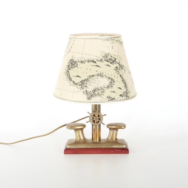 BORDSLAMPA, mässing, Italien, modern tillverkning.