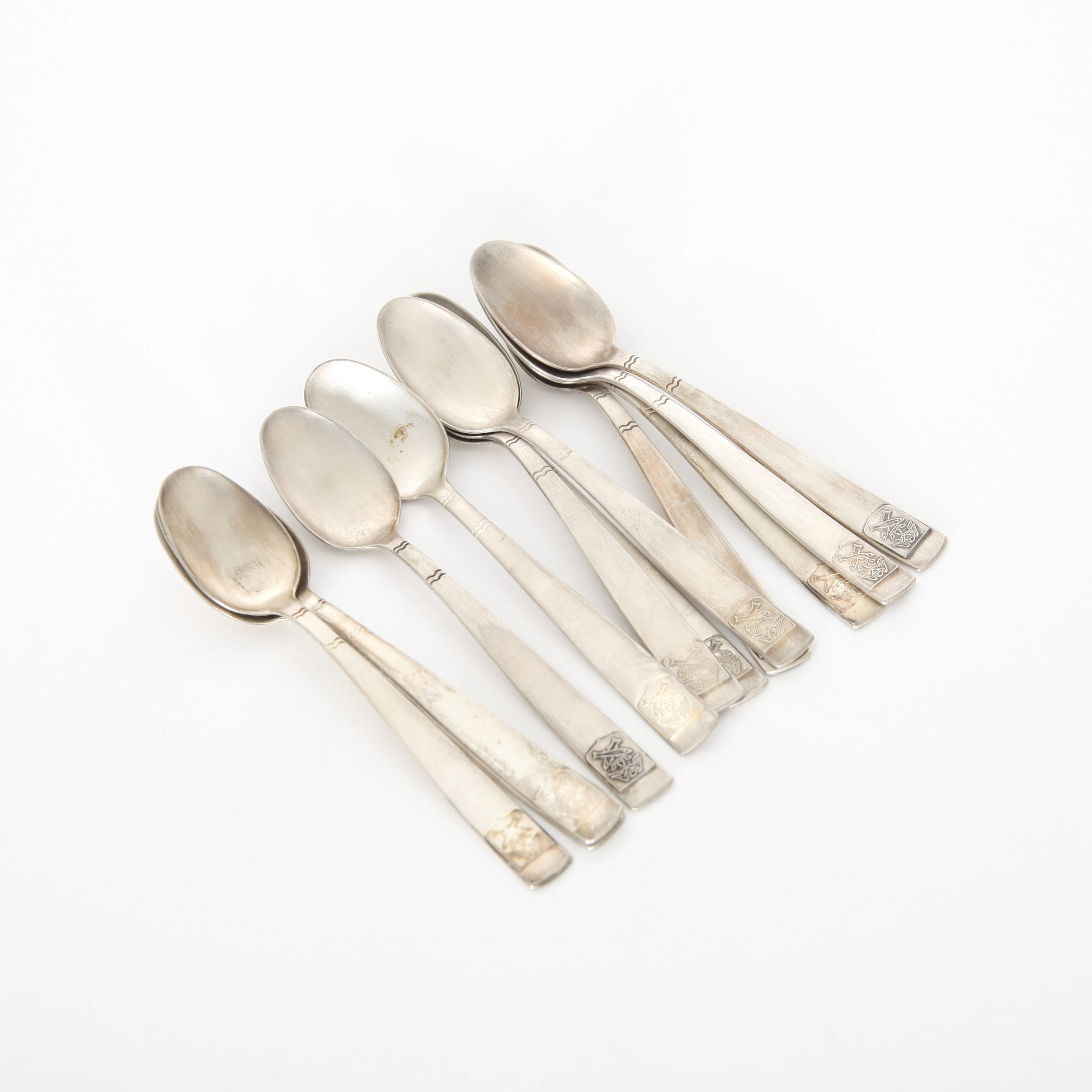 TESKEDAR, 12 st, silver, 1990-tal.