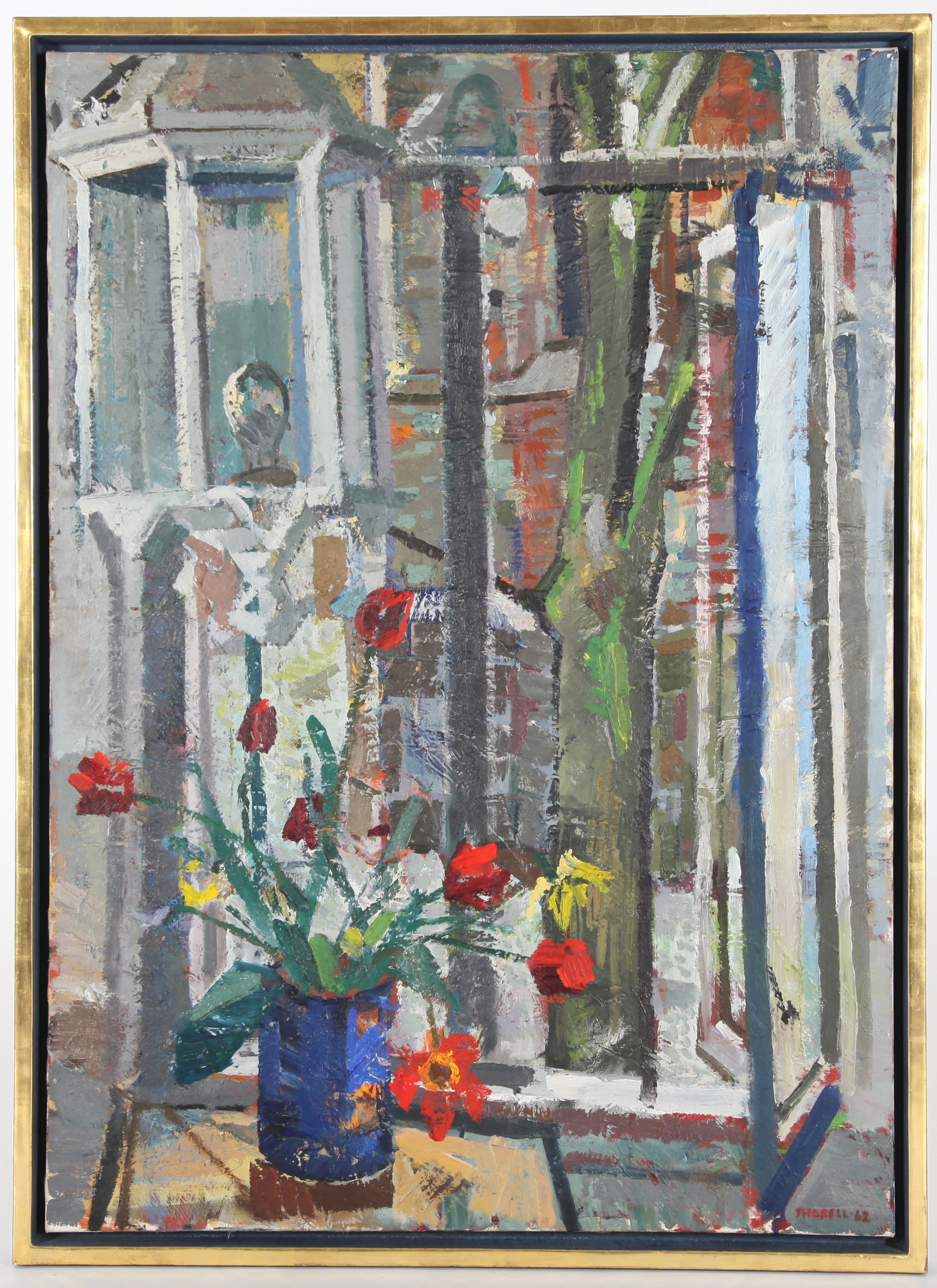 GUSTAF THORSELL. 1905-1989. Olja på duk, 105 x 80 cm, signerad.