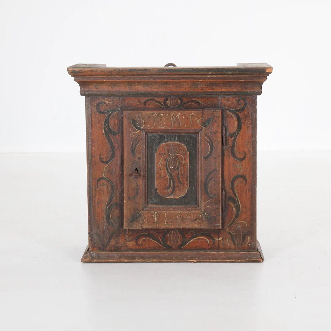 VÄGGSKÅP, Skåne Göinge, 1800-tal.