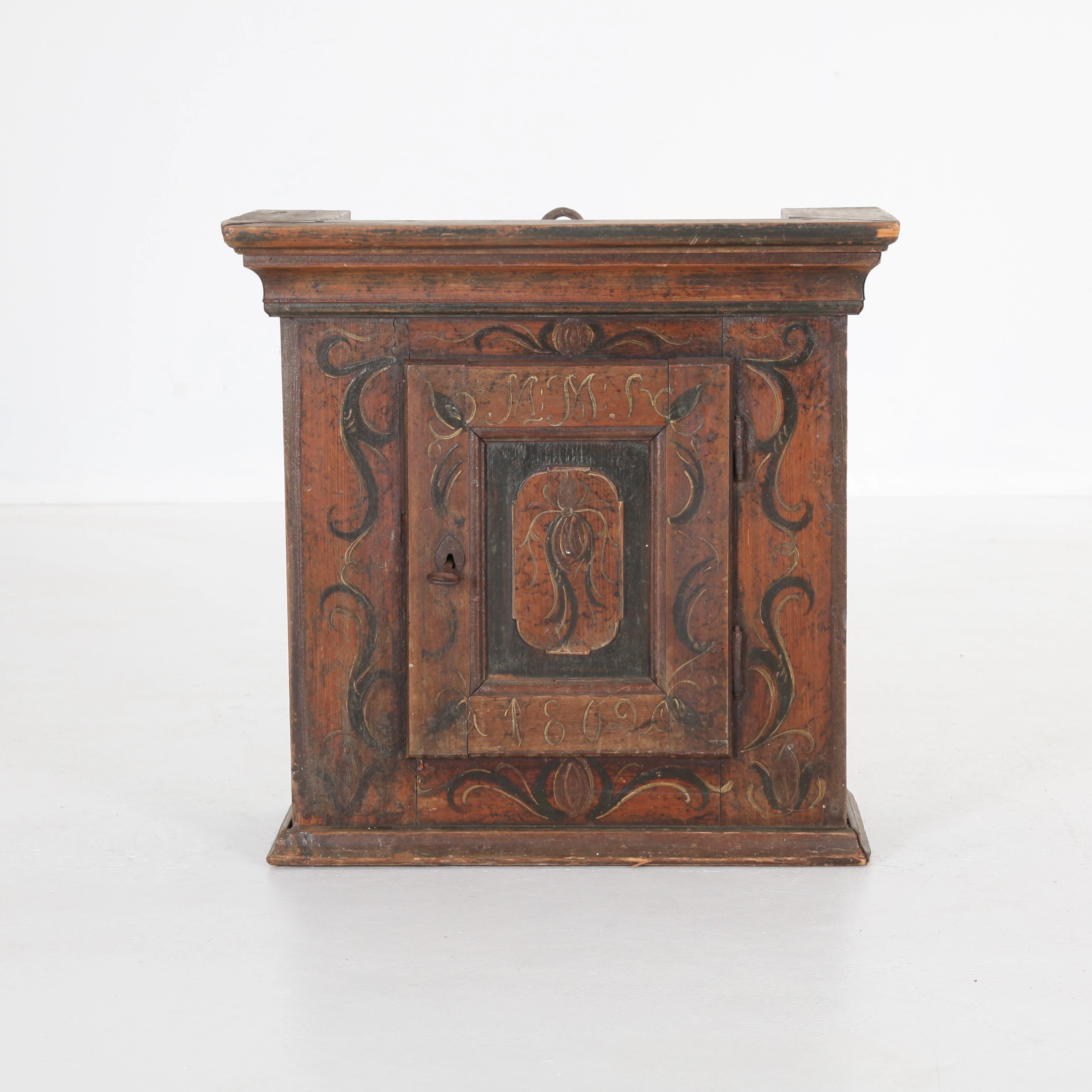 VÄGGSKÅP, Skåne Göinge, 1800-tal.