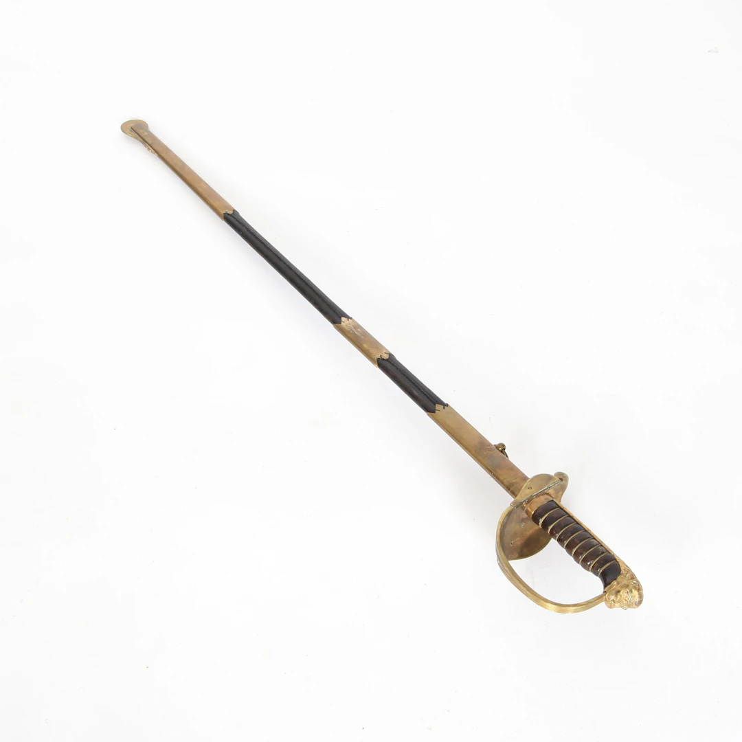 OFFICERSSABEL M/1878 MED BALJA, för officer vid svenska flottan, E.