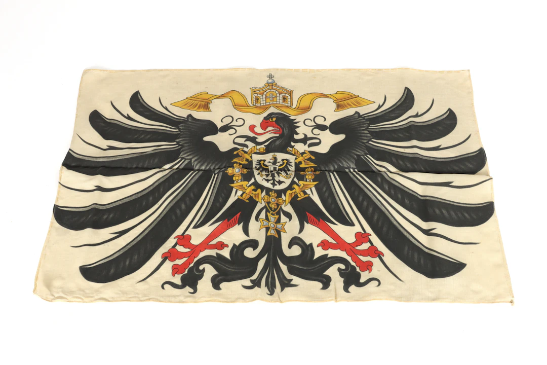 VÄGGVEPA/DEKORATIONSDUK, Tyska Kejsarriket 1889-1918.