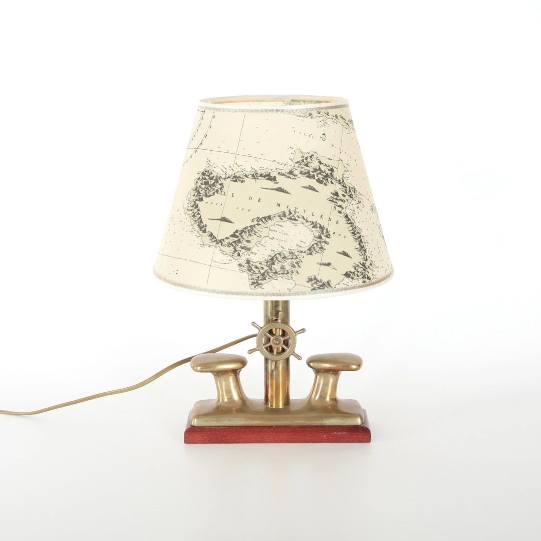 BORDSLAMPA, mässing, Italien, modern tillverkning.