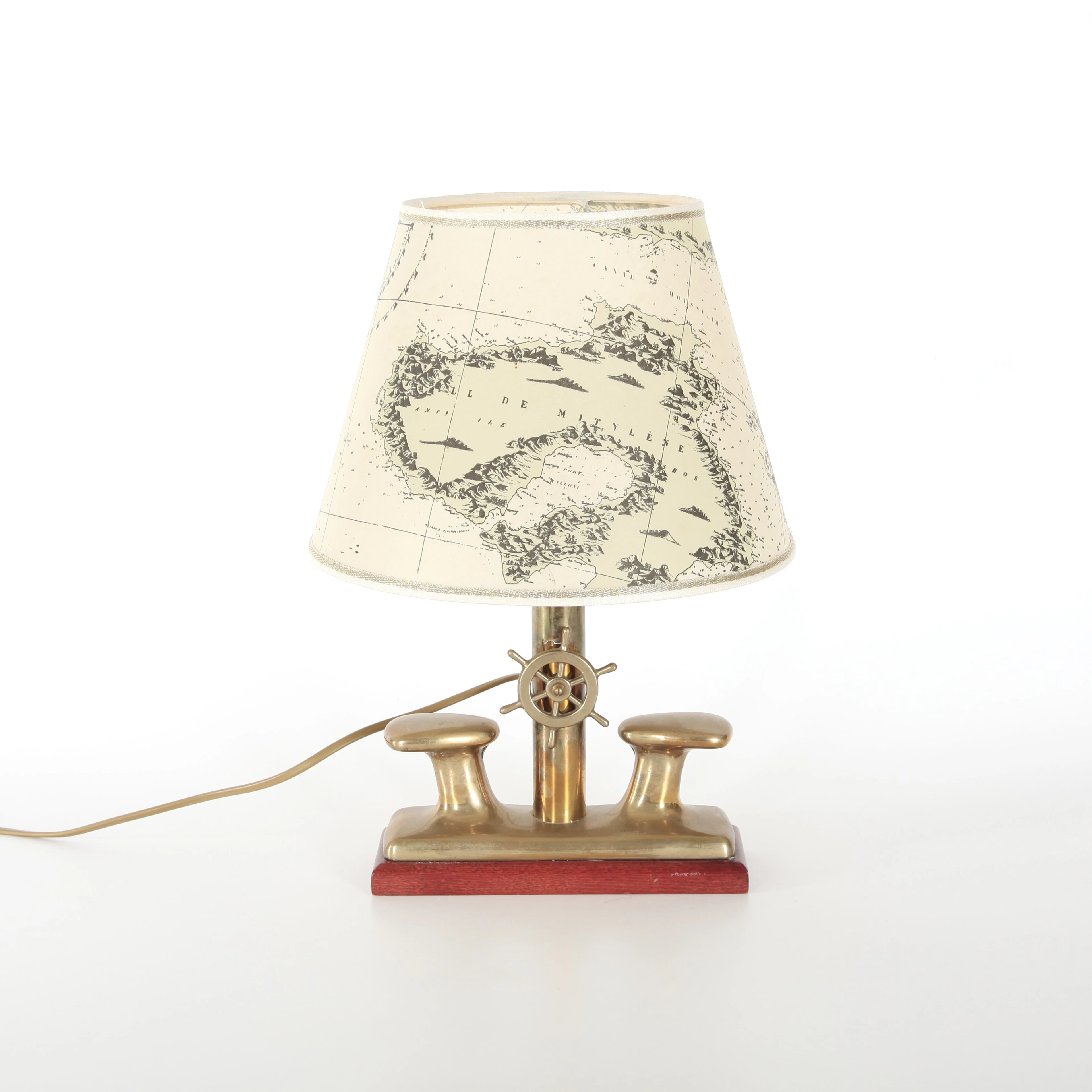 BORDSLAMPA, mässing, Italien, modern tillverkning.