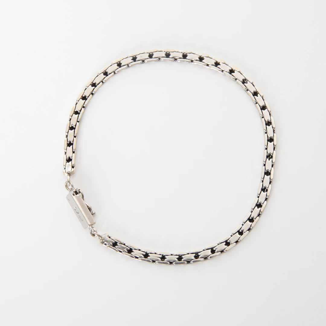 ARMBAND, 18K vitguld, Uno A Erre, Italien.