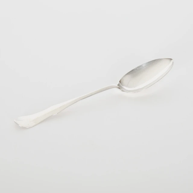 PETTER GILLBERG. 1732-1806. Fiolsked 1700-tal, silver, med åldermansranka.
