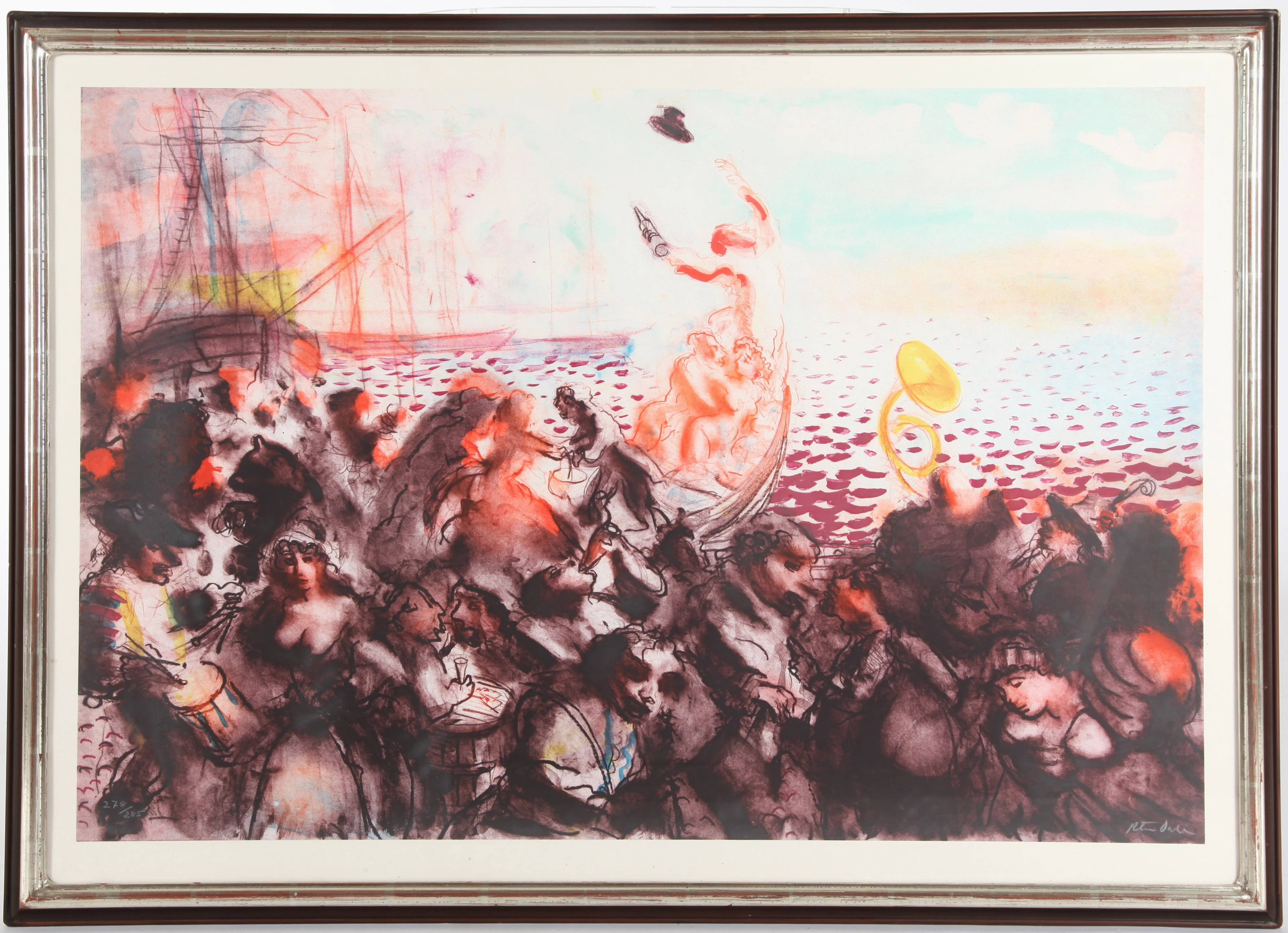 PETER DAHL. 1934-2019. "Stolta Stad", signerad.
