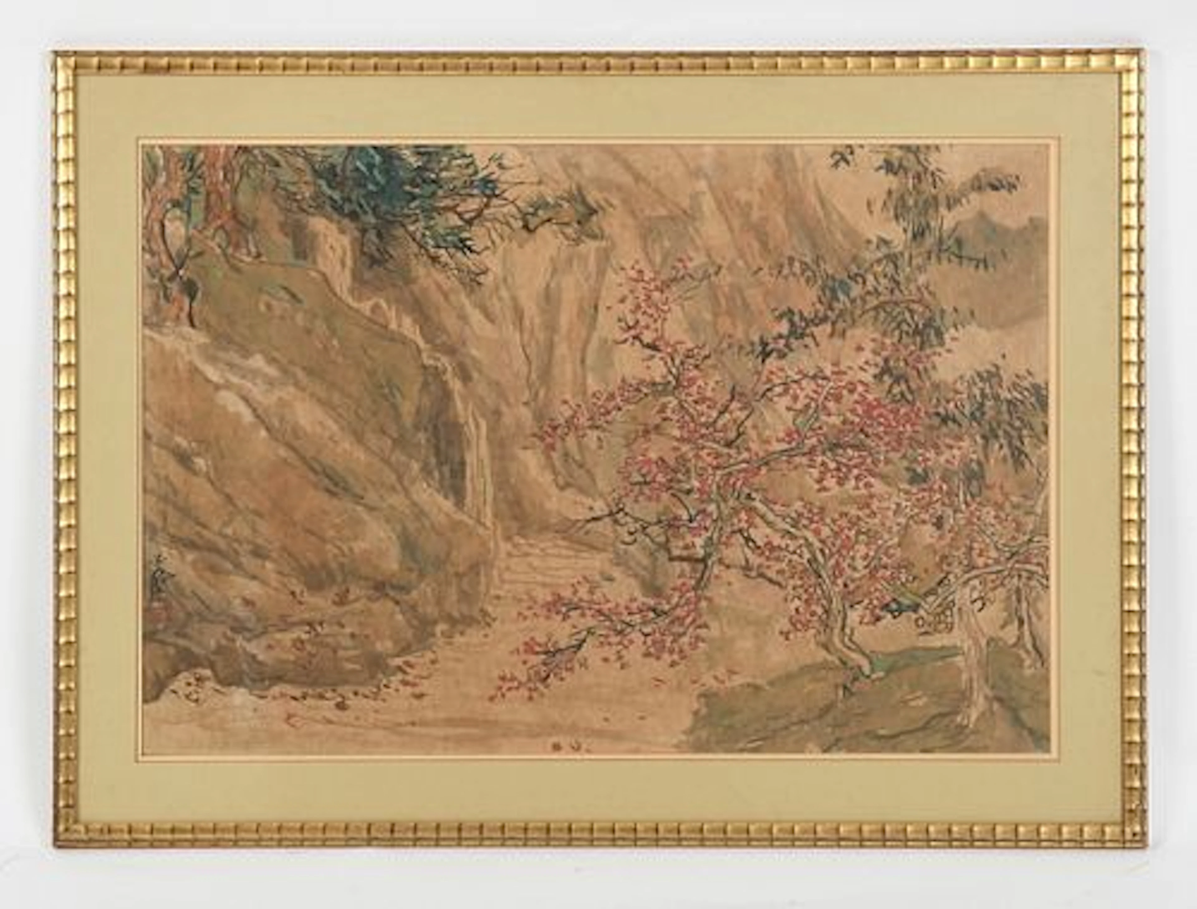An Early 20th Century Chinese Ink Wash and Watercolor
