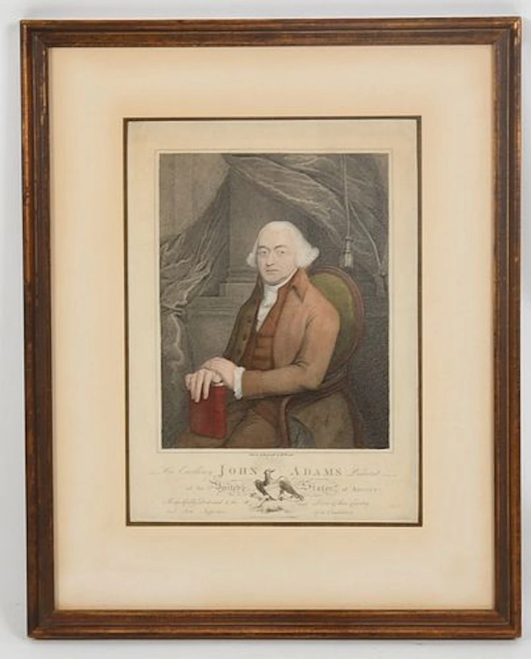 H. Houston (American, 18th Century), "His Excellency John Adams President
