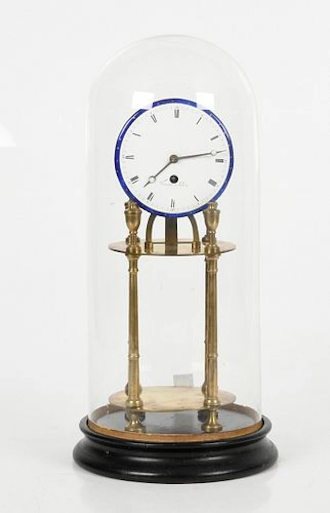 A French Brass Mantel Clock