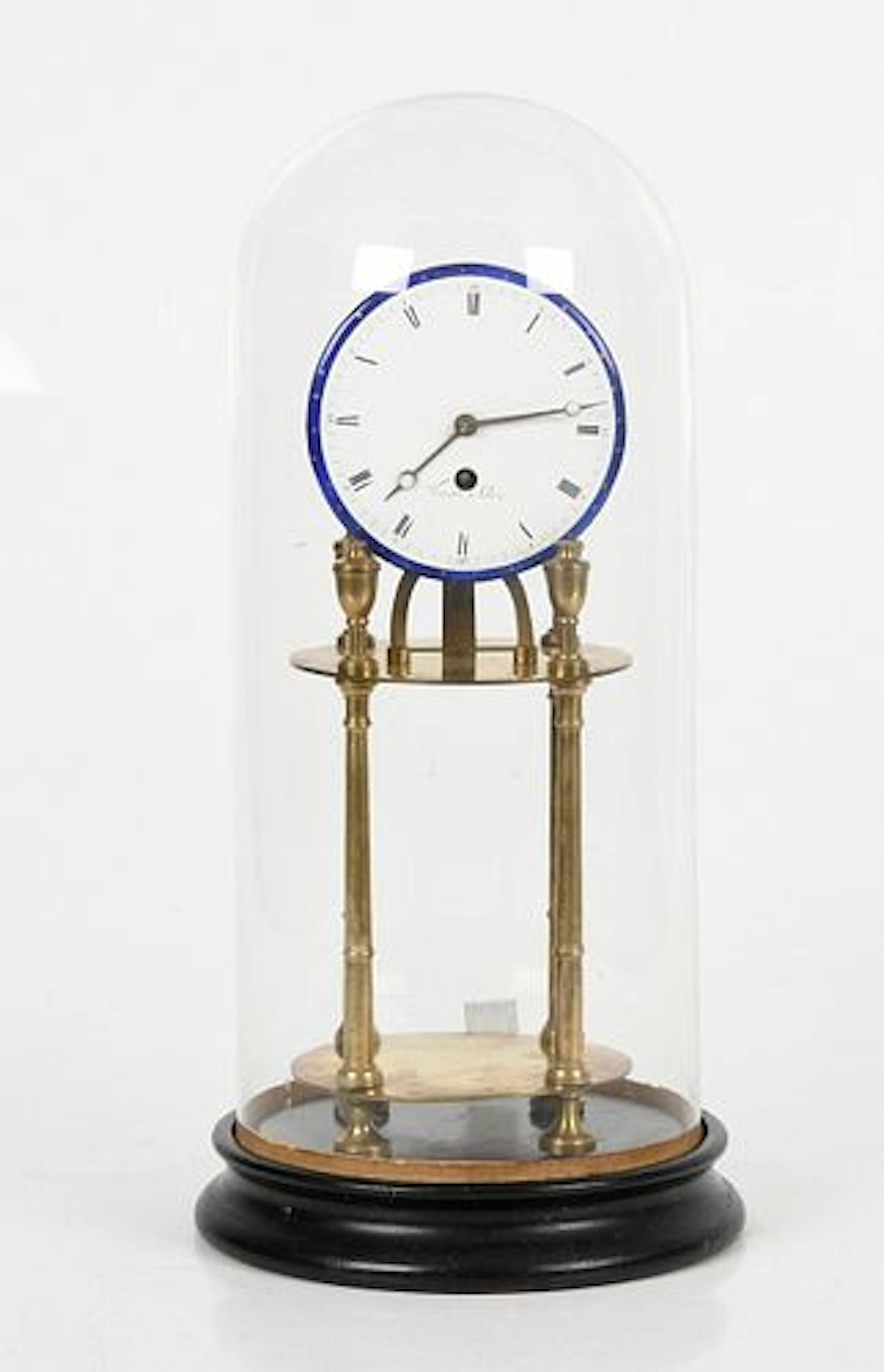 A French Brass Mantel Clock