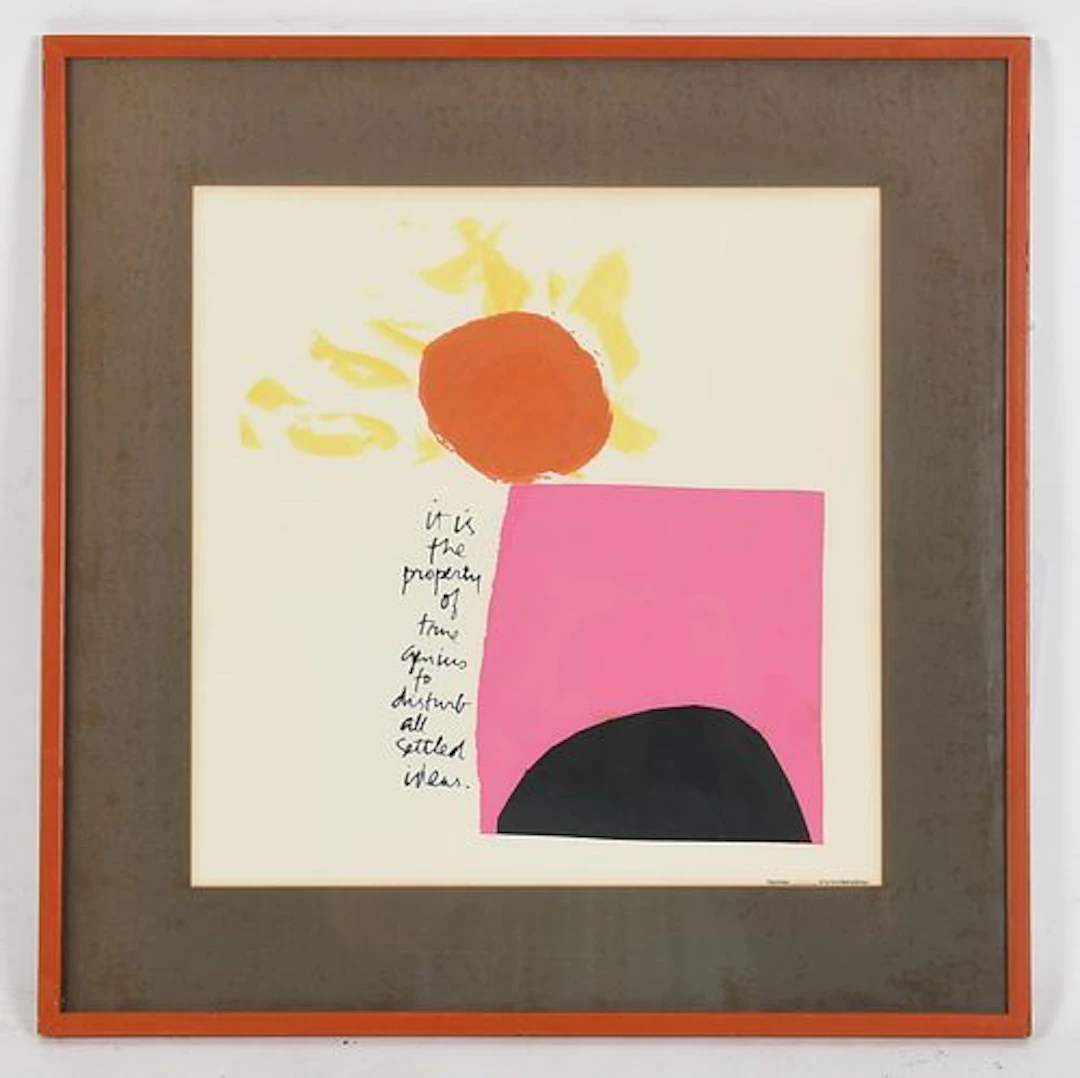 Sister Mary Corita Kent (American, 1918-1986), "It Is the Property